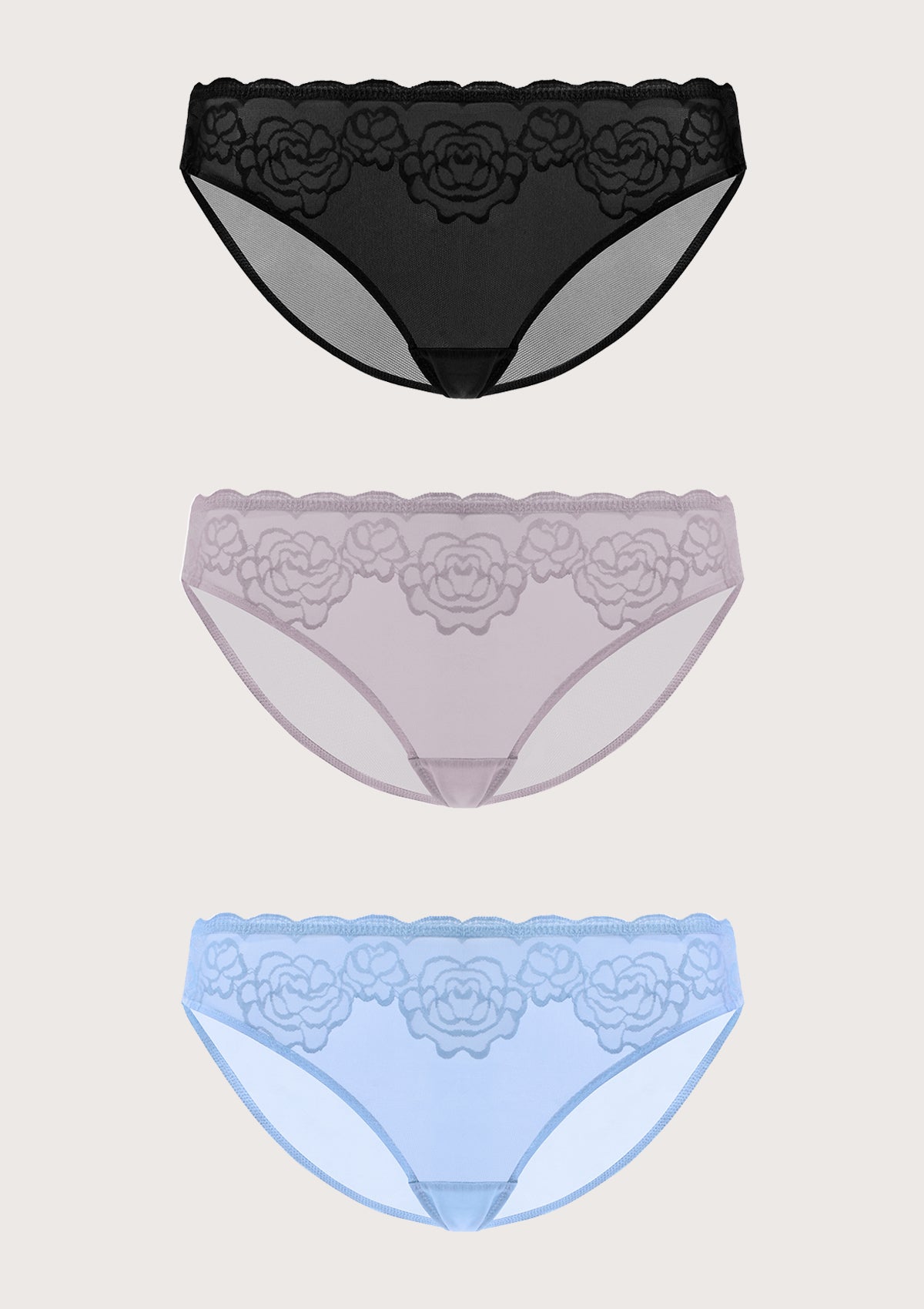 Gift Set - 3-Piece Panty Collection - HSIA