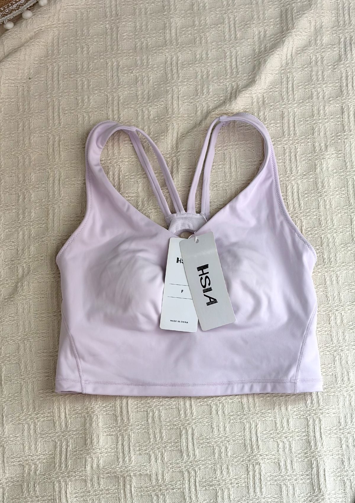 HSIA-HSIA AirBalance Wirefree Lightly Padded Medium Support Breathable Sports Bra - HSIA