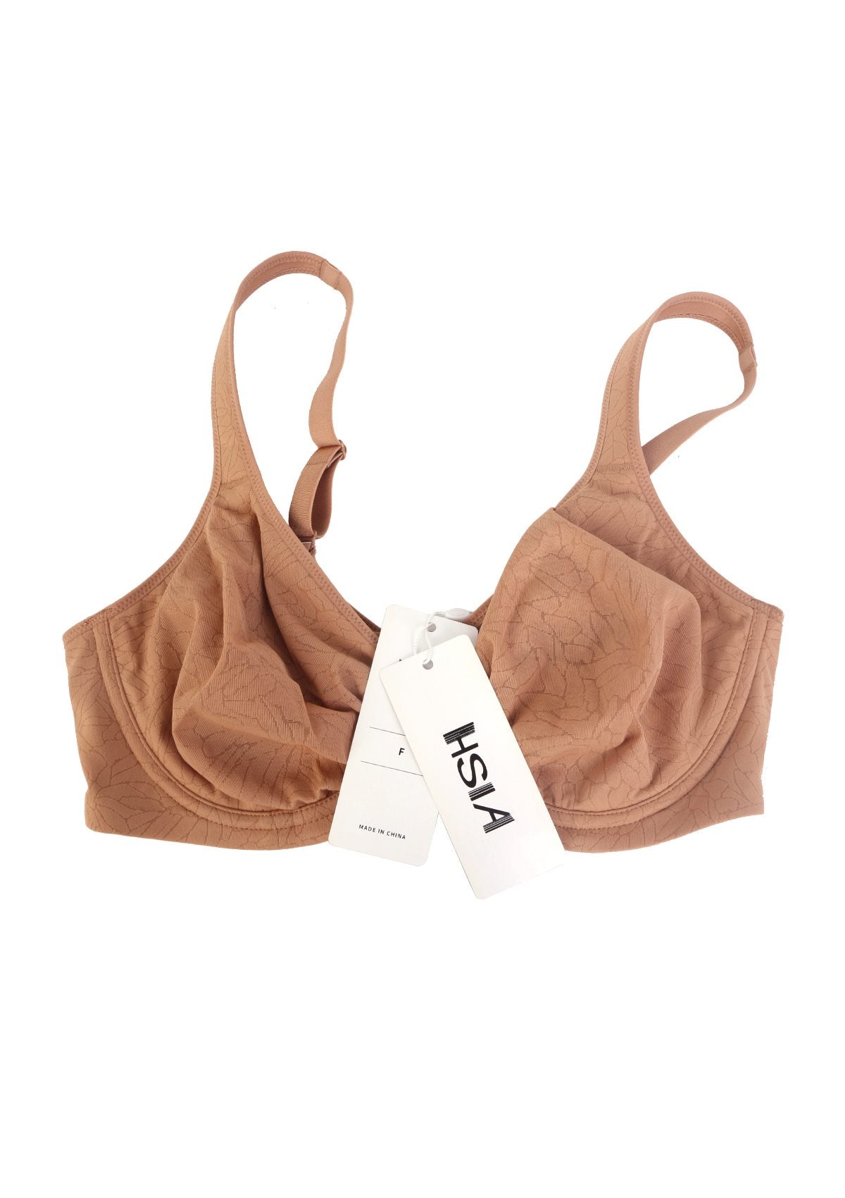 HSIA—HSIA Joan Comfortzone Soft T-Shirt Full Coverage Unlined Unpadded Underwire Plus Size Minimizer Bra Everyday Bra - HSIA
