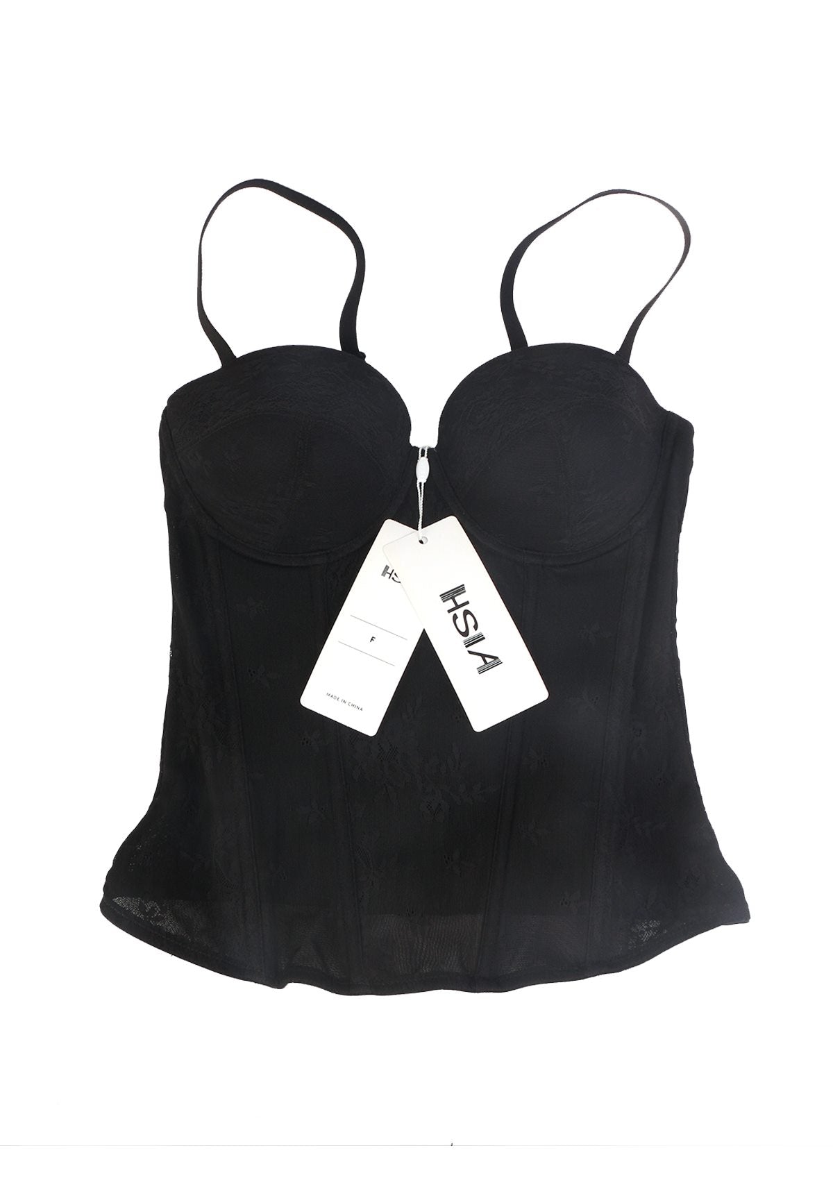 HSIA—Gracious Overbust Lace Corset Bustier - HSIA