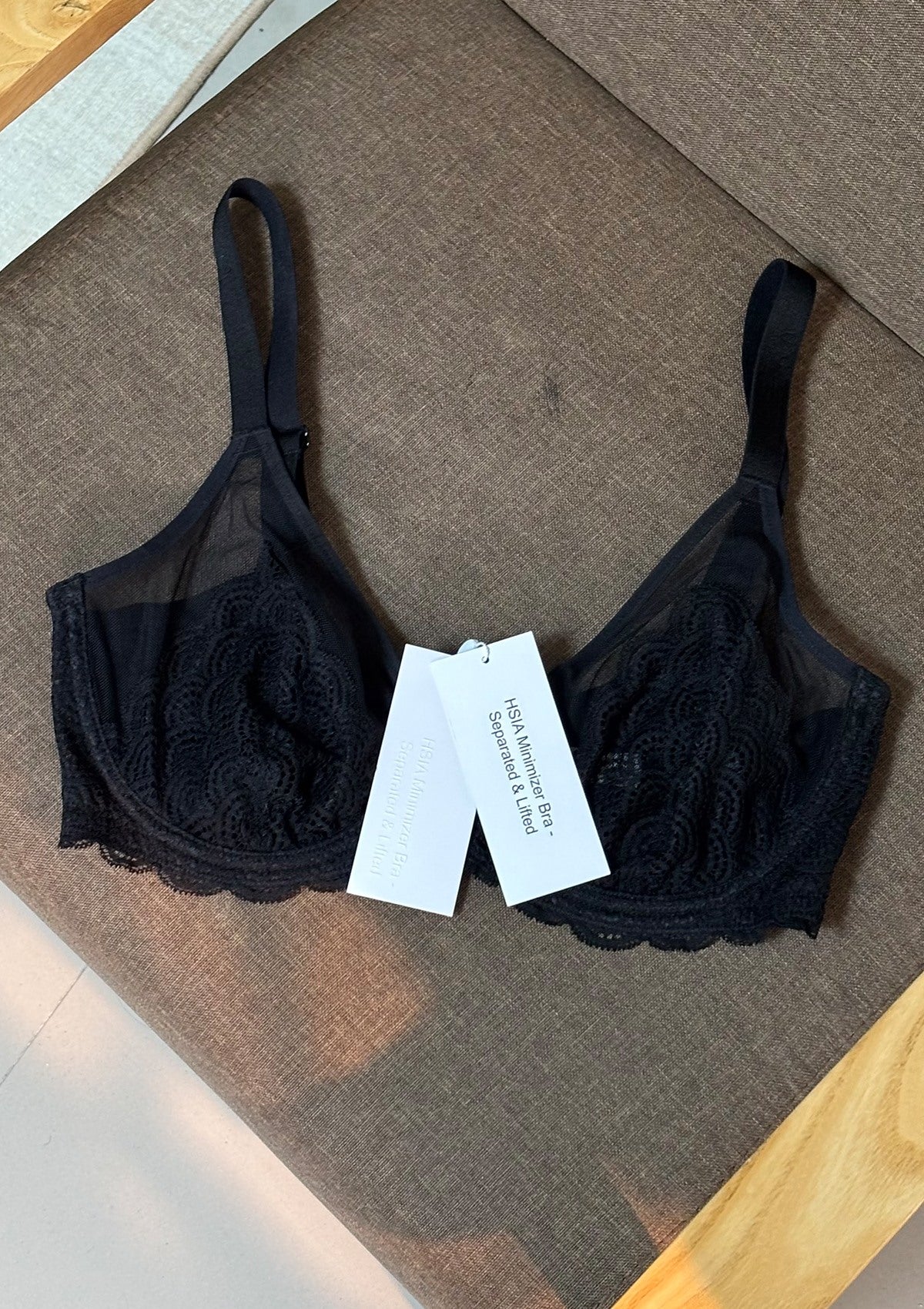 HSIA Minimizer Bra – Separated & Lifted Lace Underwire Bra - HSIA