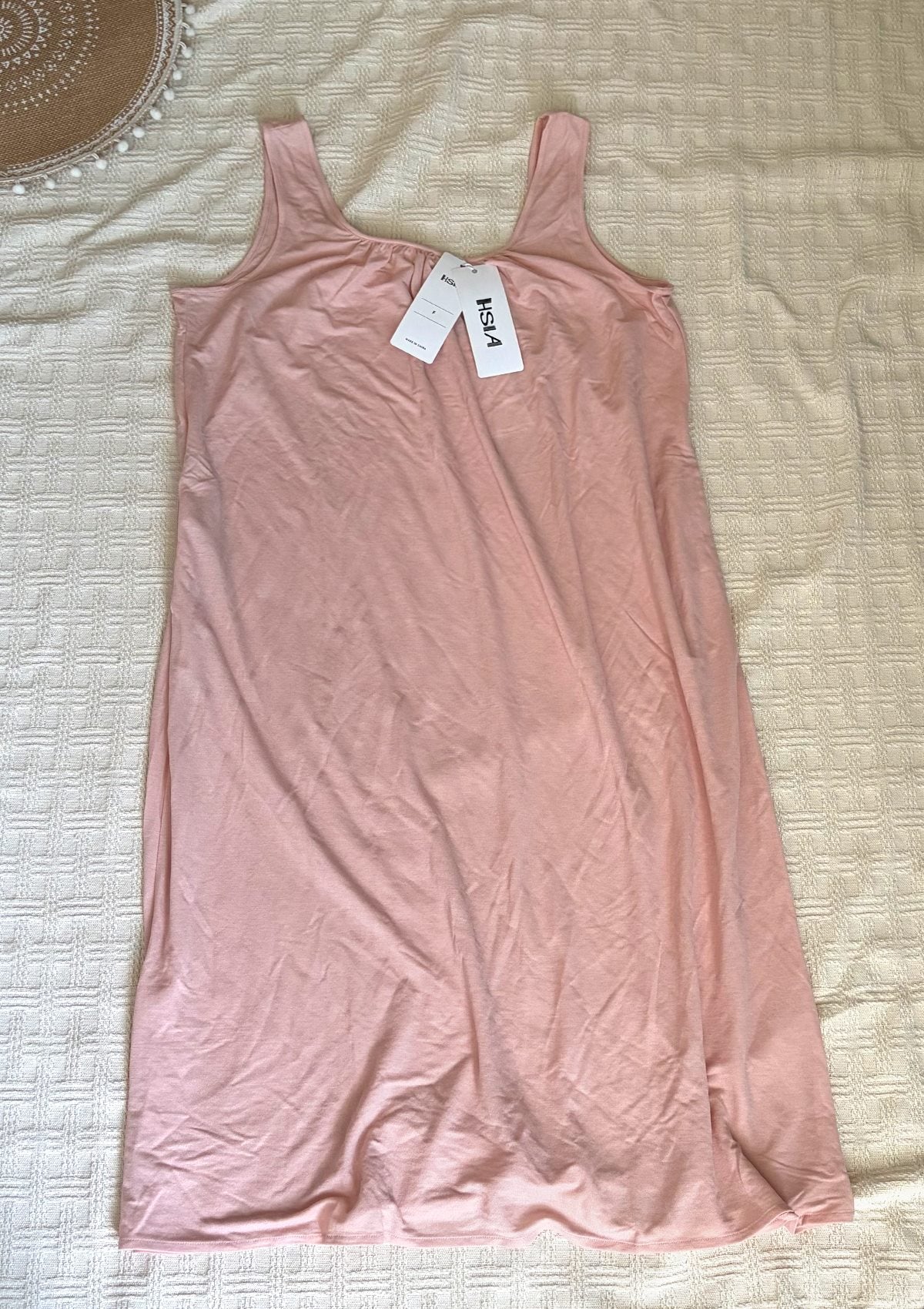 HSIA—HSIA Sleeveless Sleepdress with U-Shape Neckline - HSIA