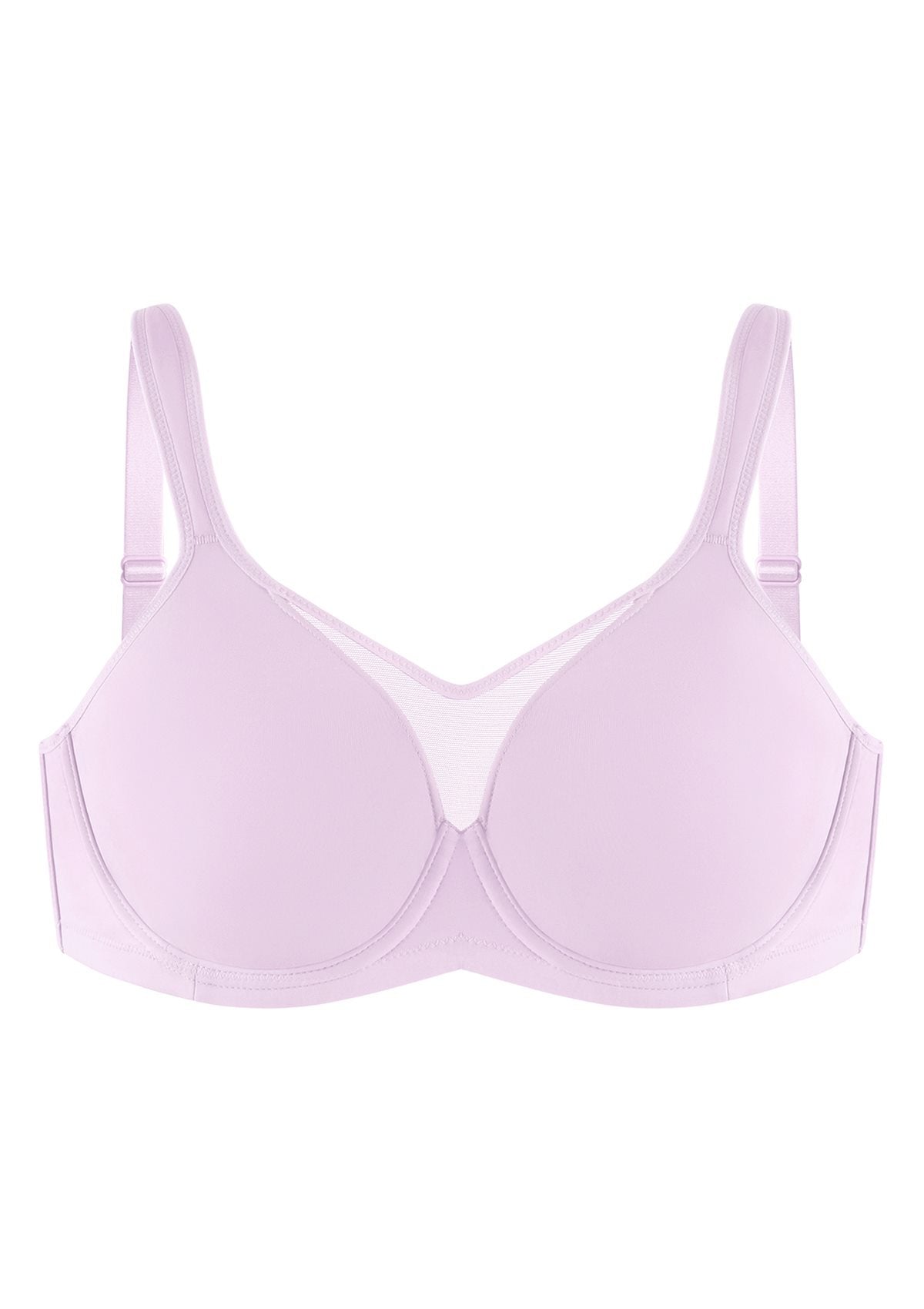 CoolComfort Smoothing Unlined Minimizer Underwire Bra - HSIA