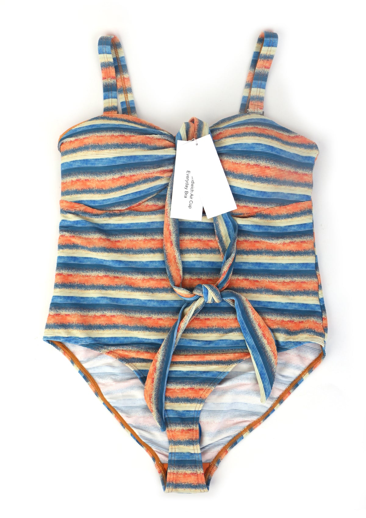 HSIA Sandwich Air cup V-wire Plunge Textured Two-piece Bikini Set - HSIA