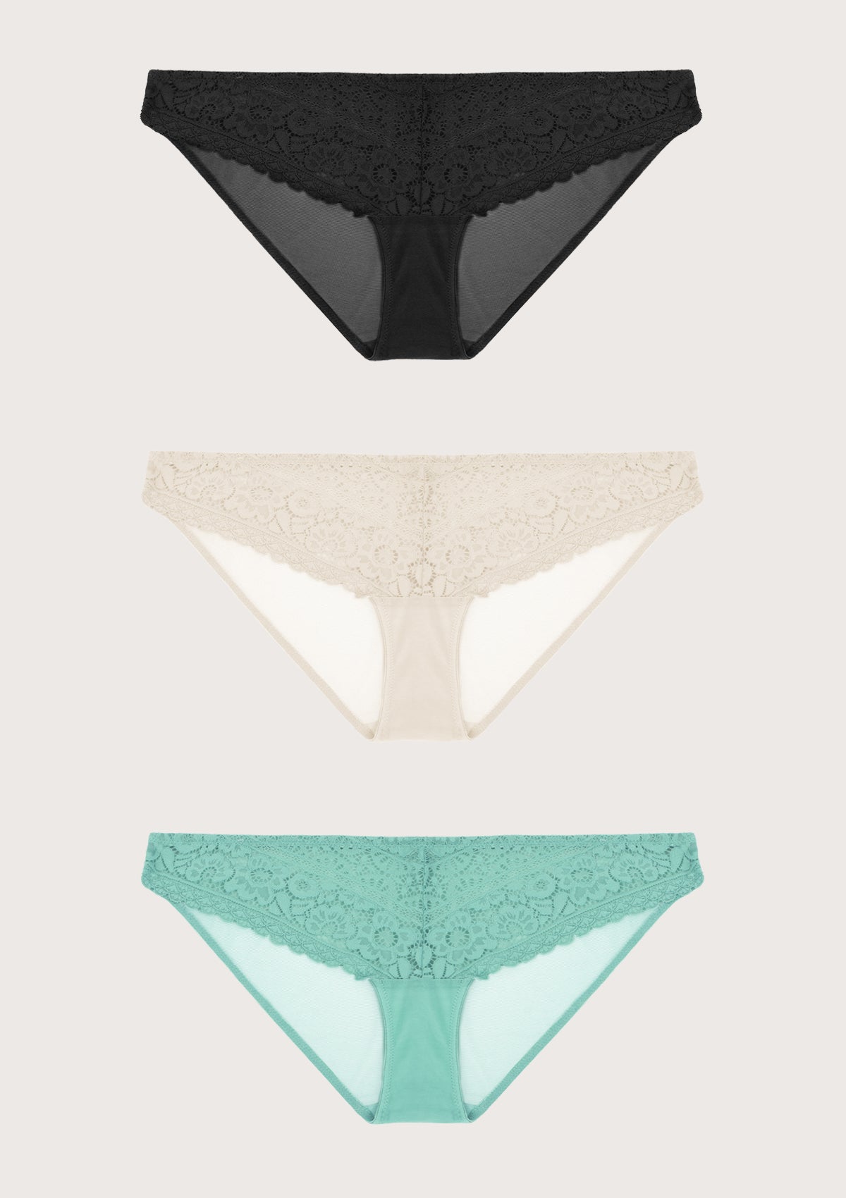 Gift Set - 3-Piece Panty Collection - HSIA