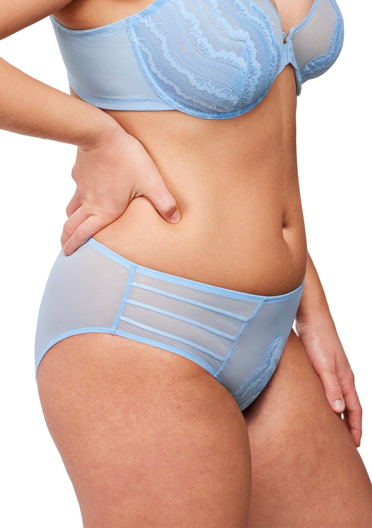 Aqua Passion High-Rise Lace Brief Underwear - HSIA