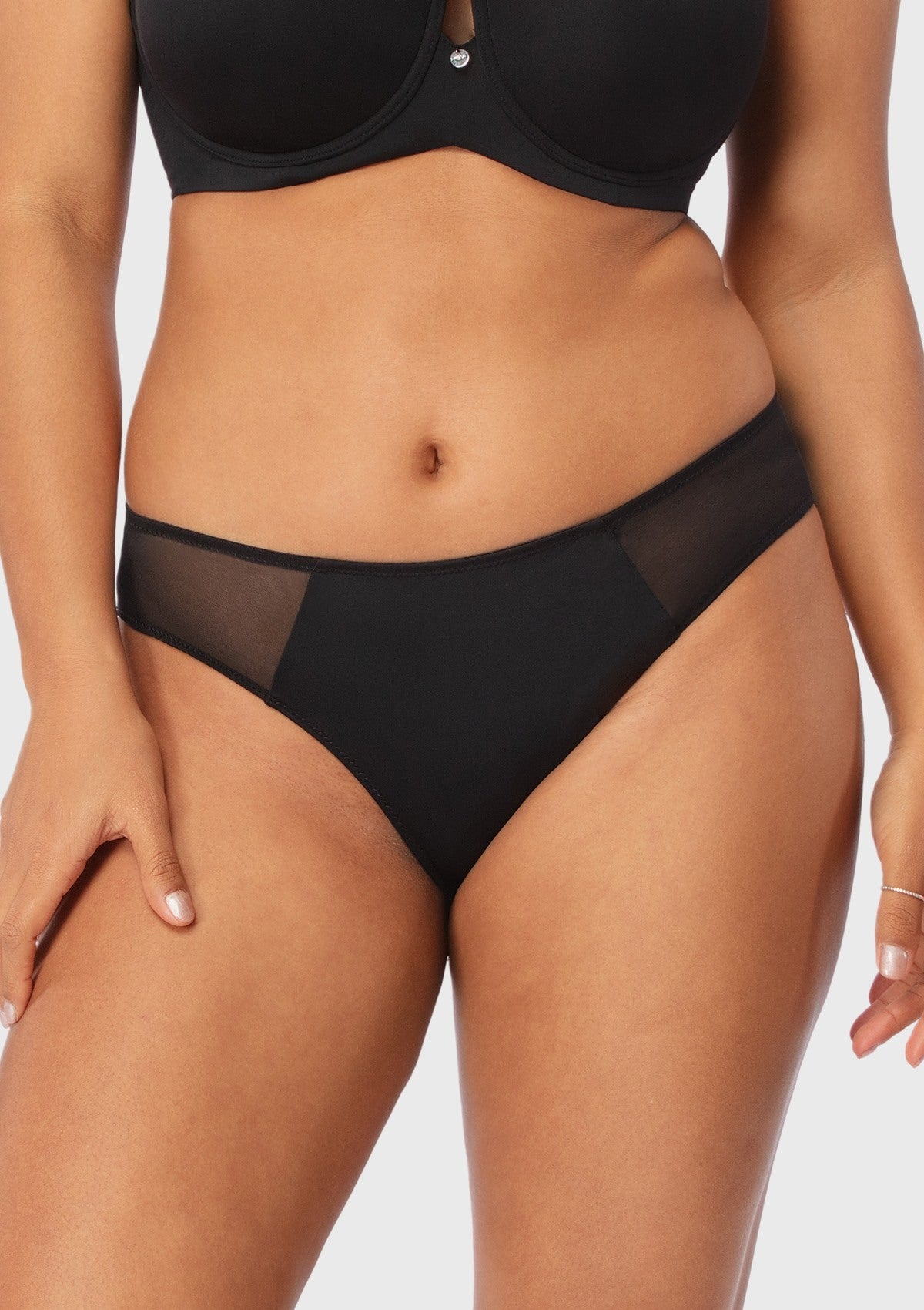 Aria Mesh Side Bikini Underwear - HSIA