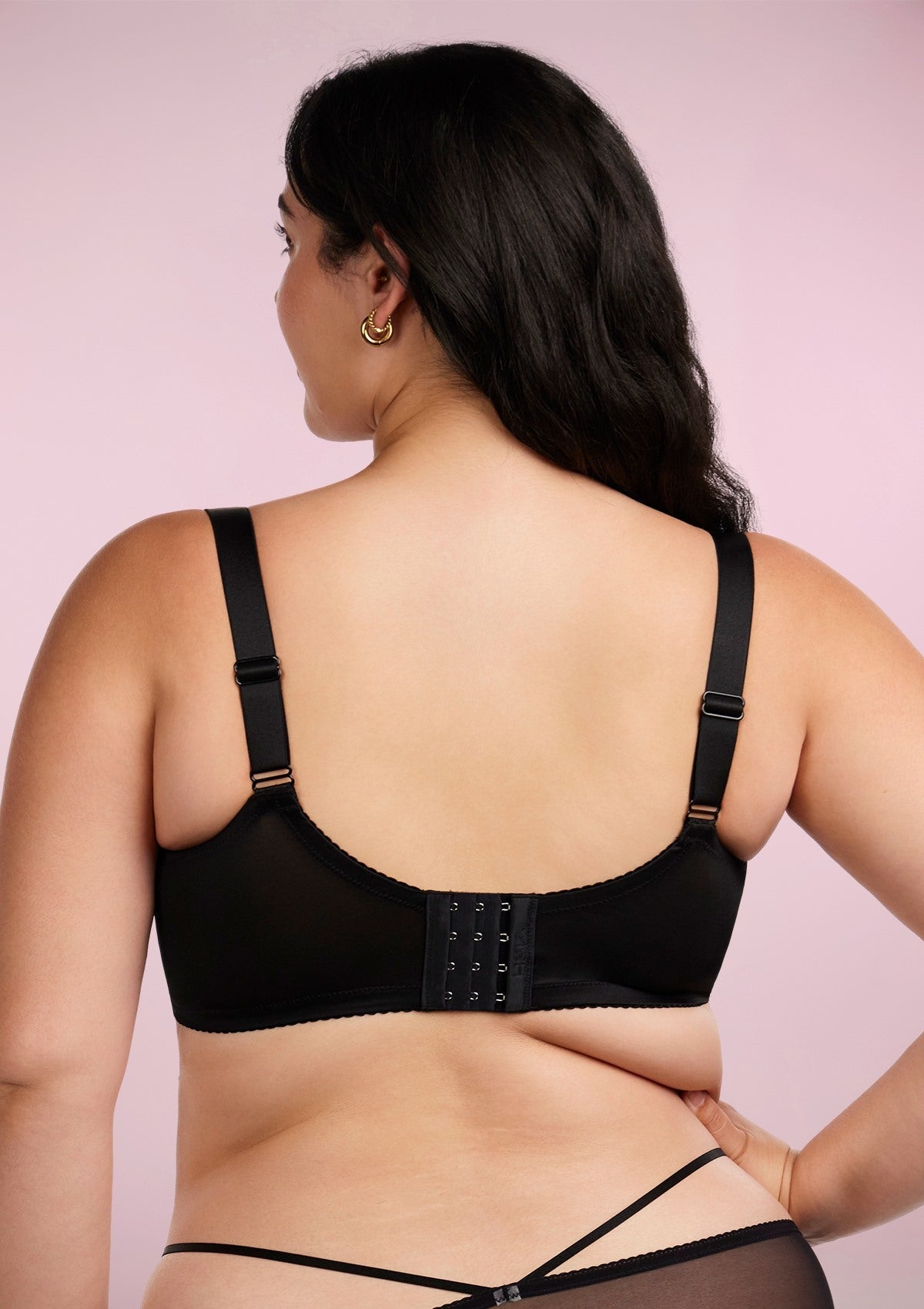 Azalea Black Lace Unlined Underwire Bra Set - HSIA