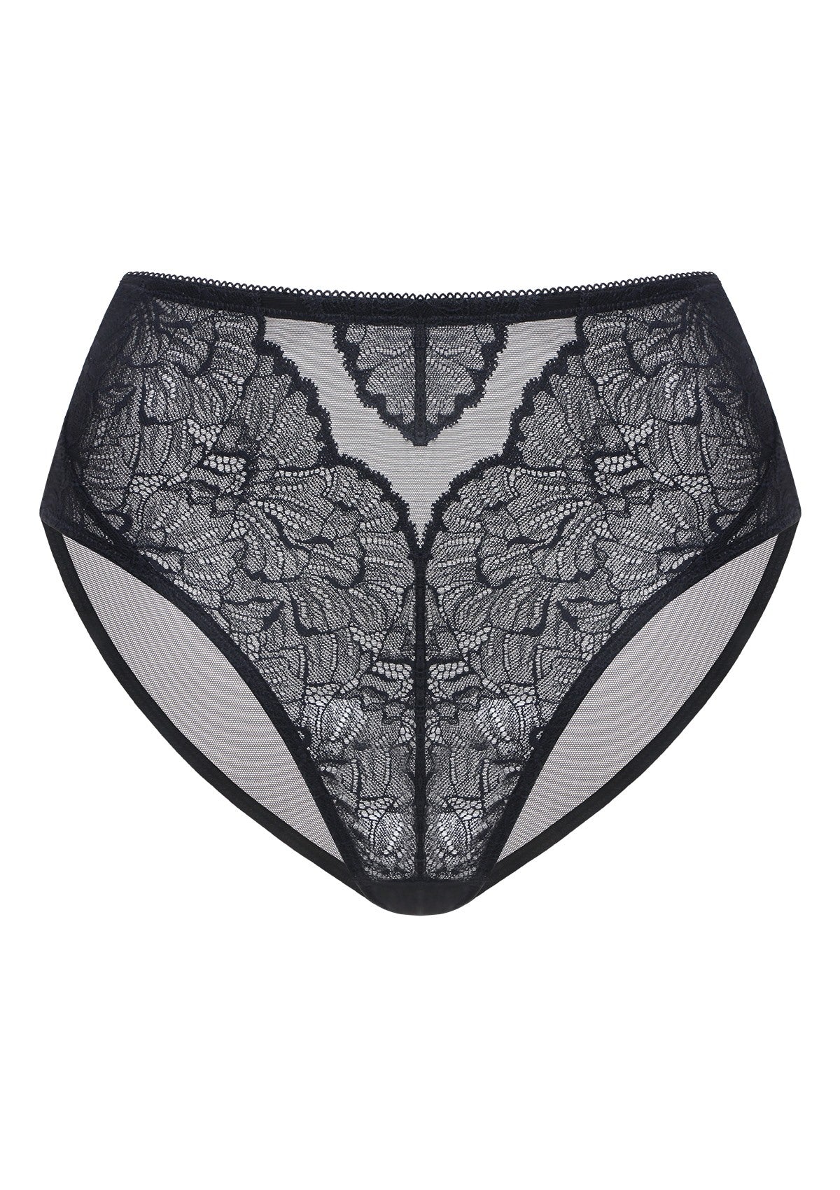 Blossom High-Rise Lace Brief Underwear - HSIA