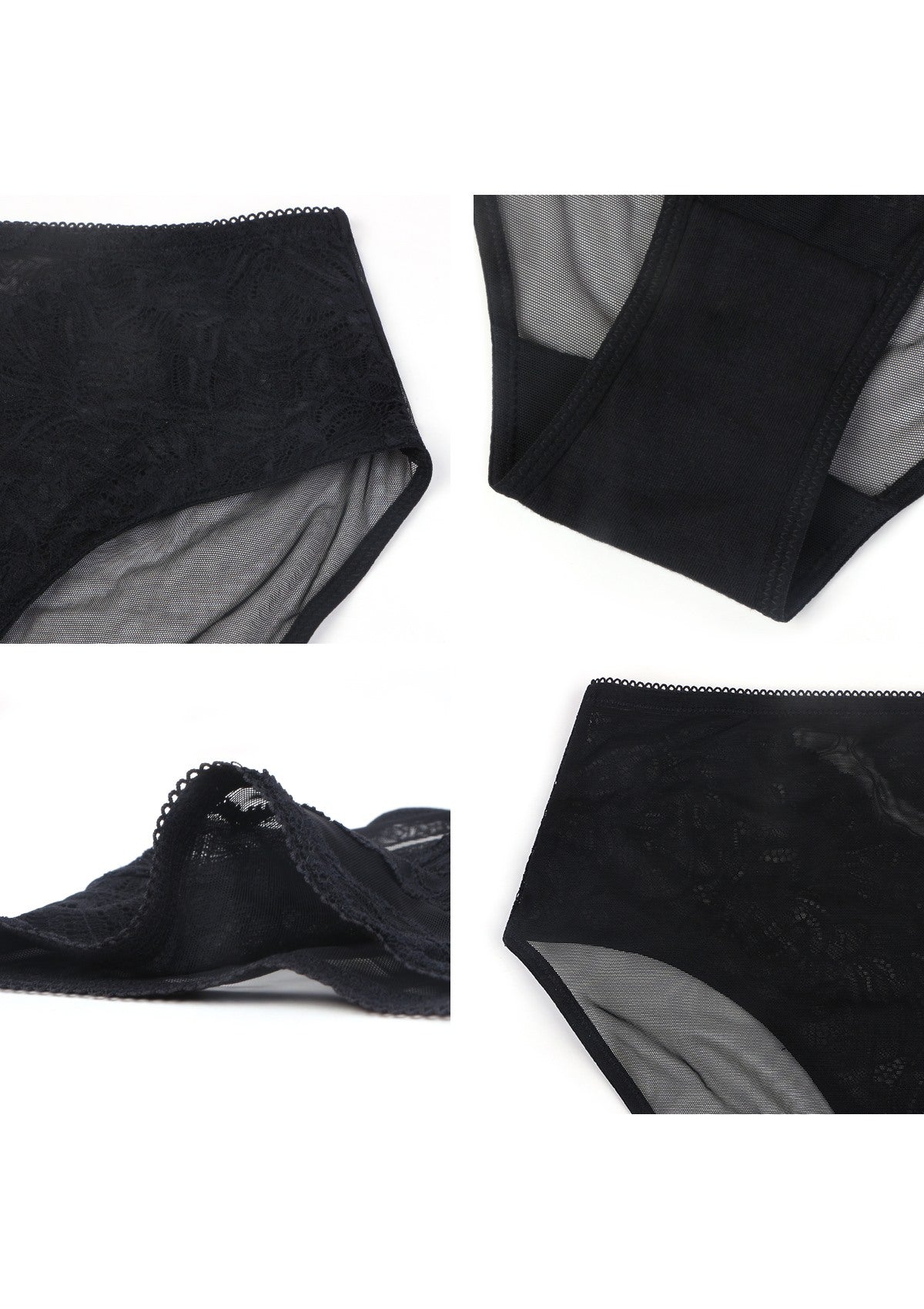 Blossom High-Rise Lace Brief Underwear - HSIA