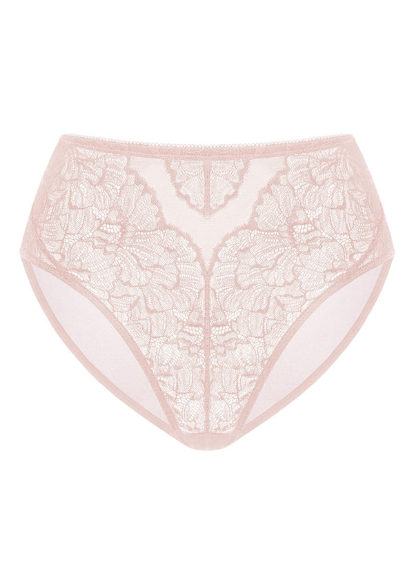 HSIA Blossom Lace Dark Pink Bikini Underwear - HSIA