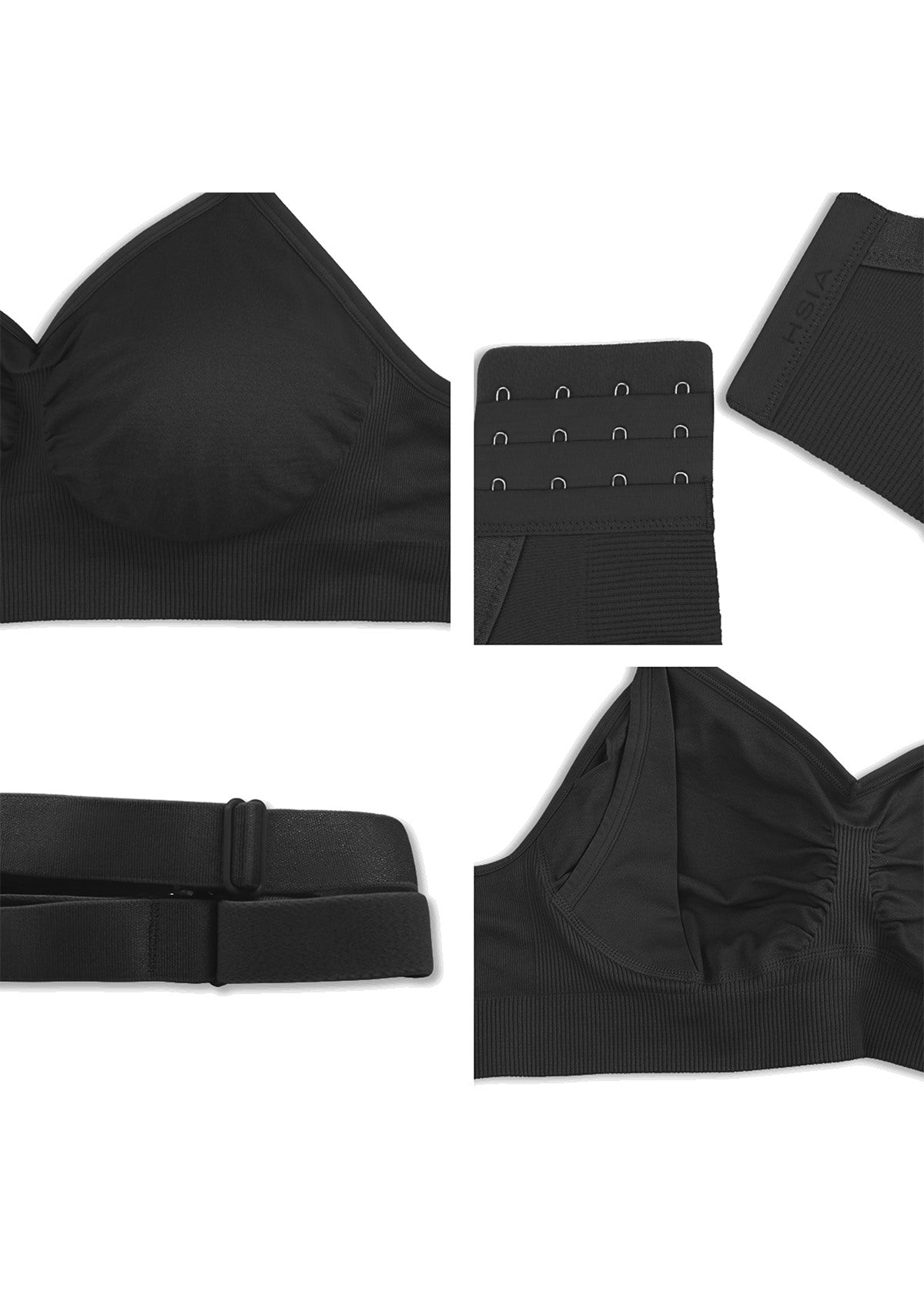 ComfyCare Seamless Full Coverage Wireless Padded Nursing Maternity Bra - HSIA