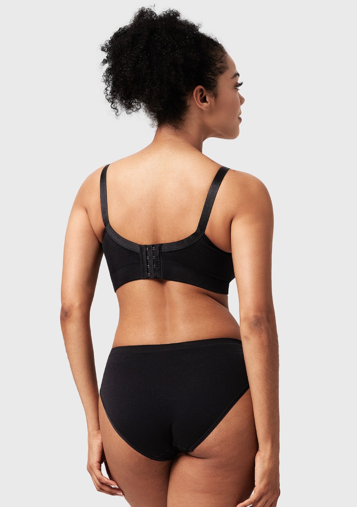 ComfyCare Seamless Full Coverage Wireless Padded Nursing Maternity Bra - HSIA
