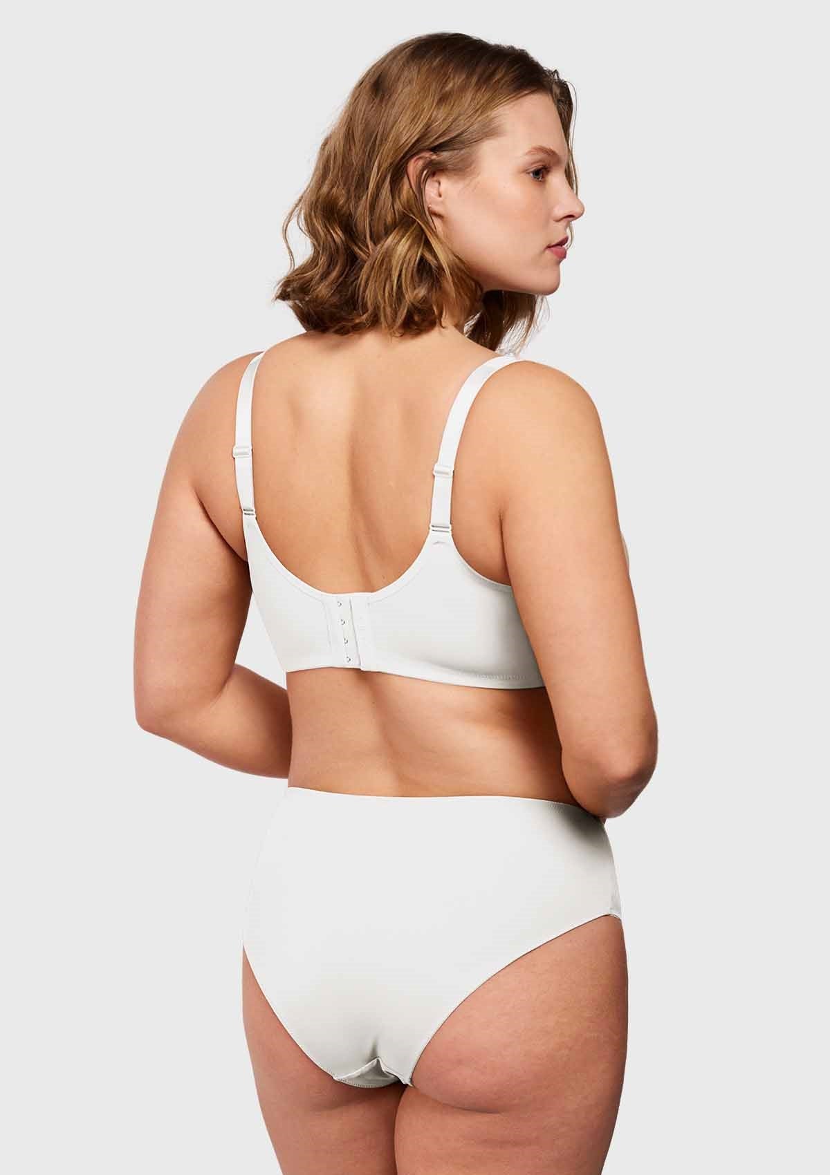 (Cardi B recommends)CoolComfort Smoothing Unlined Minimizer Underwire Bra - HSIA