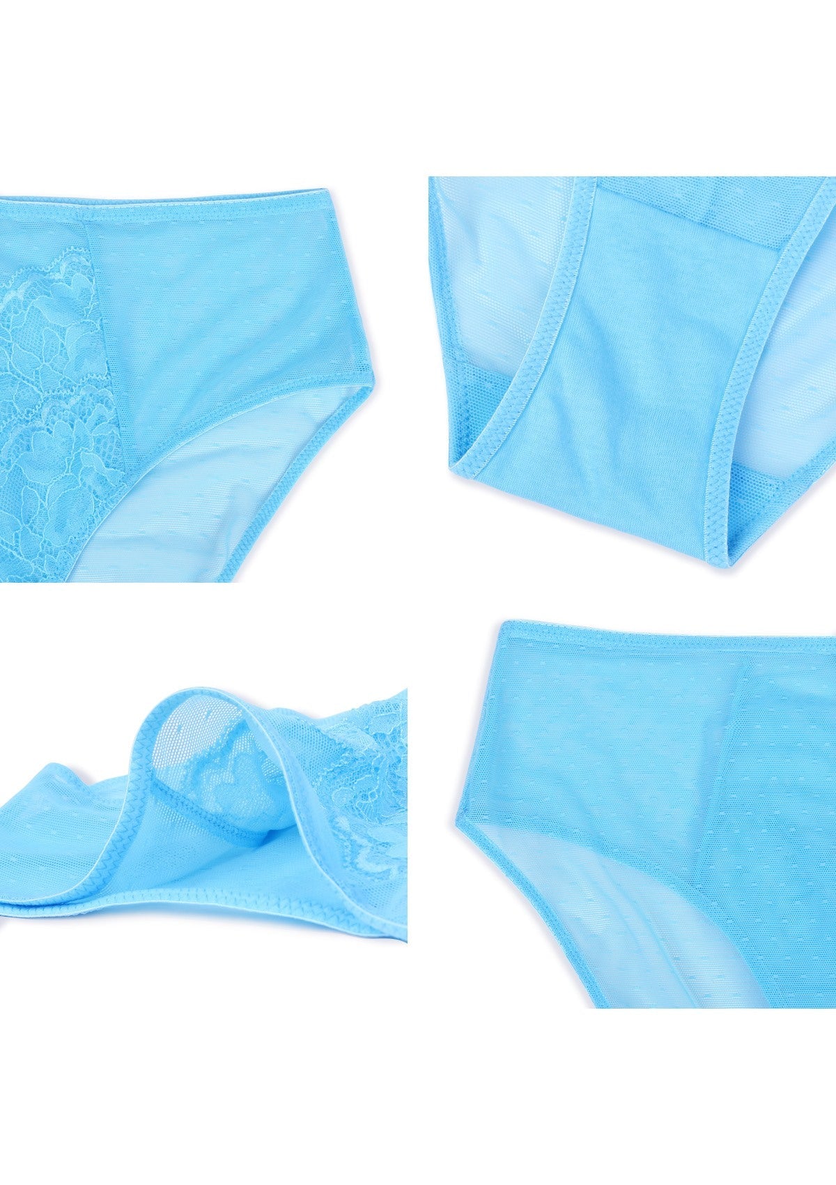 Enchante High-Rise Lace Brief Underwear - HSIA