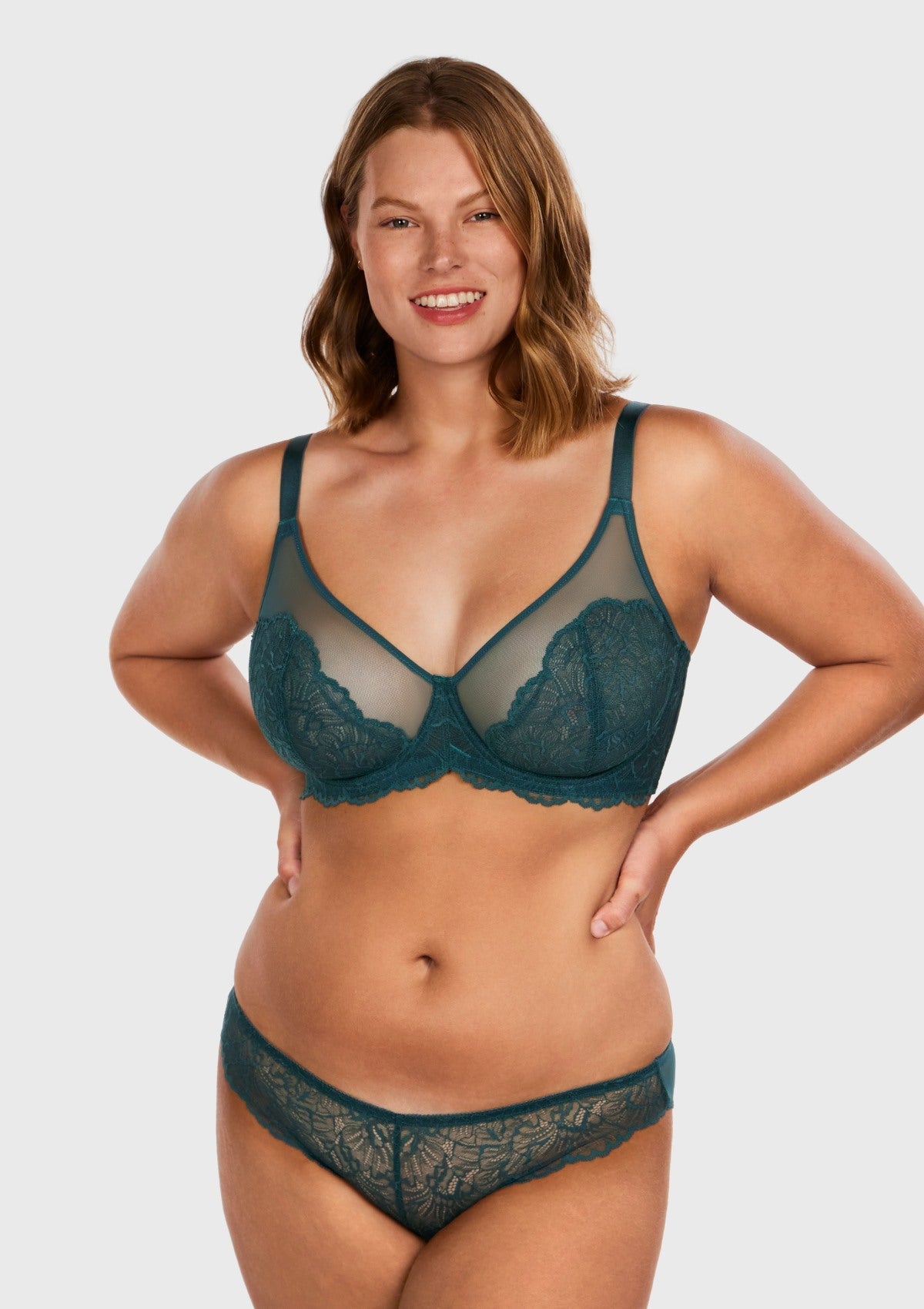 HSIA Blossom Pink Unlined Lace Bra - HSIA