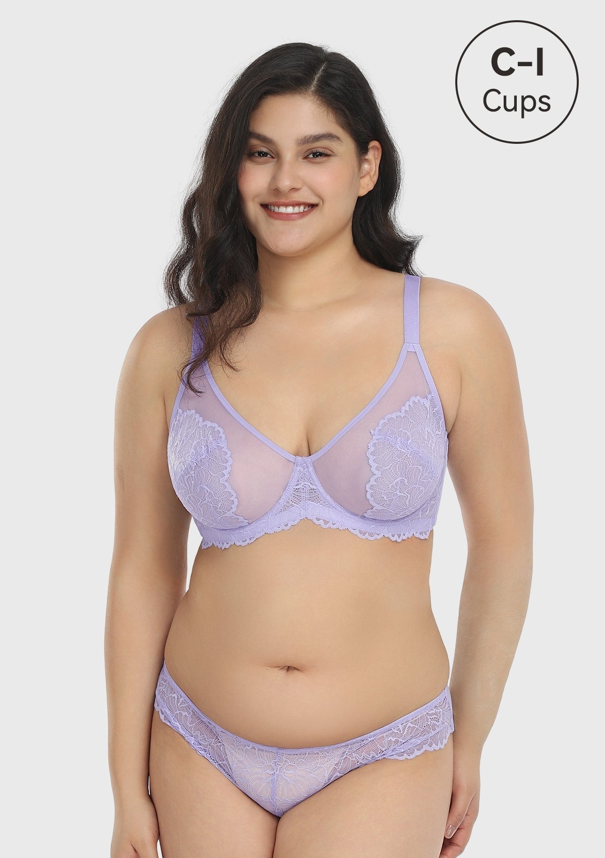 HSIA Blossom Pink Unlined Lace Bra - HSIA