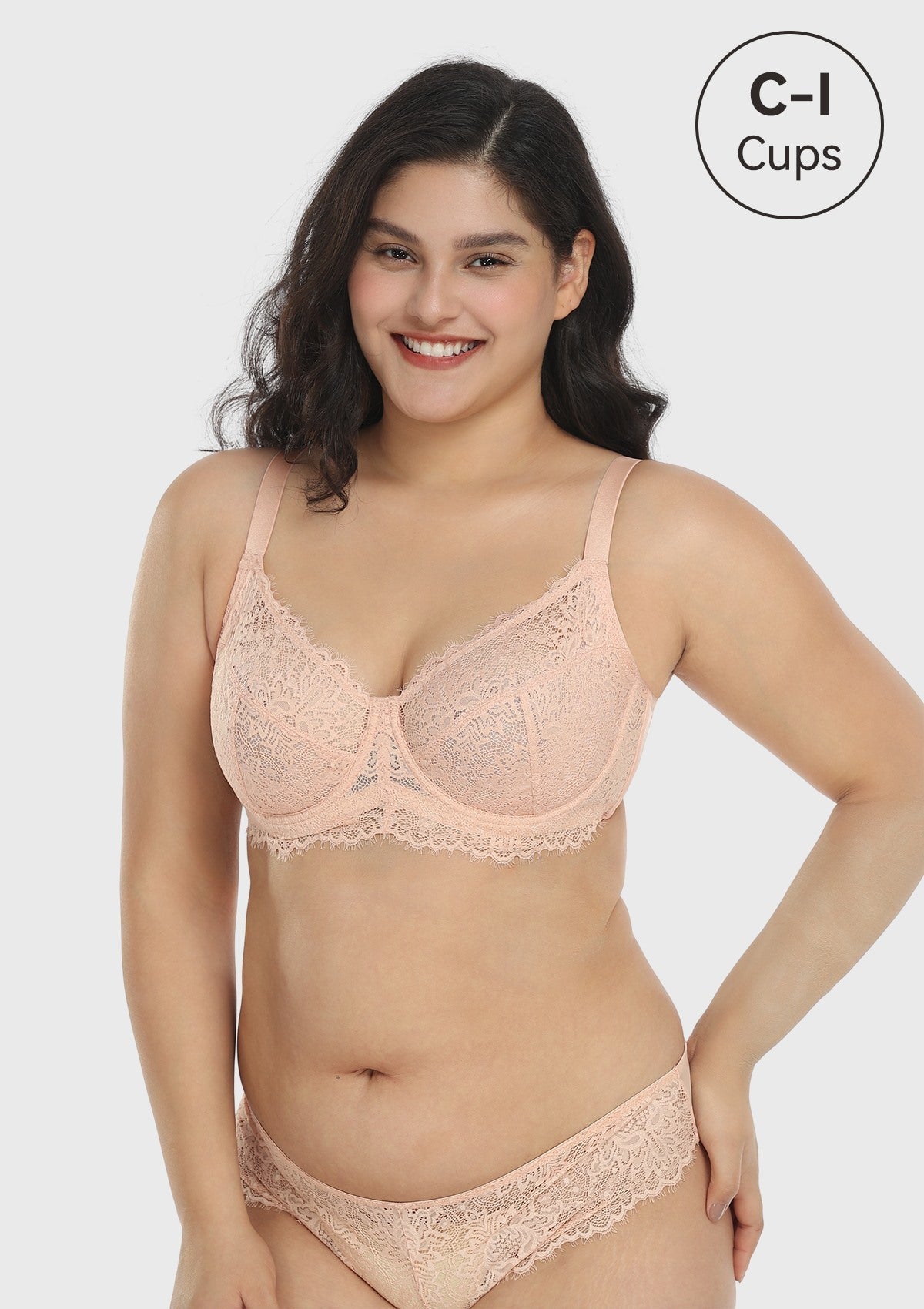 HSIA Black Sunflower Underwire Lace Bra - HSIA