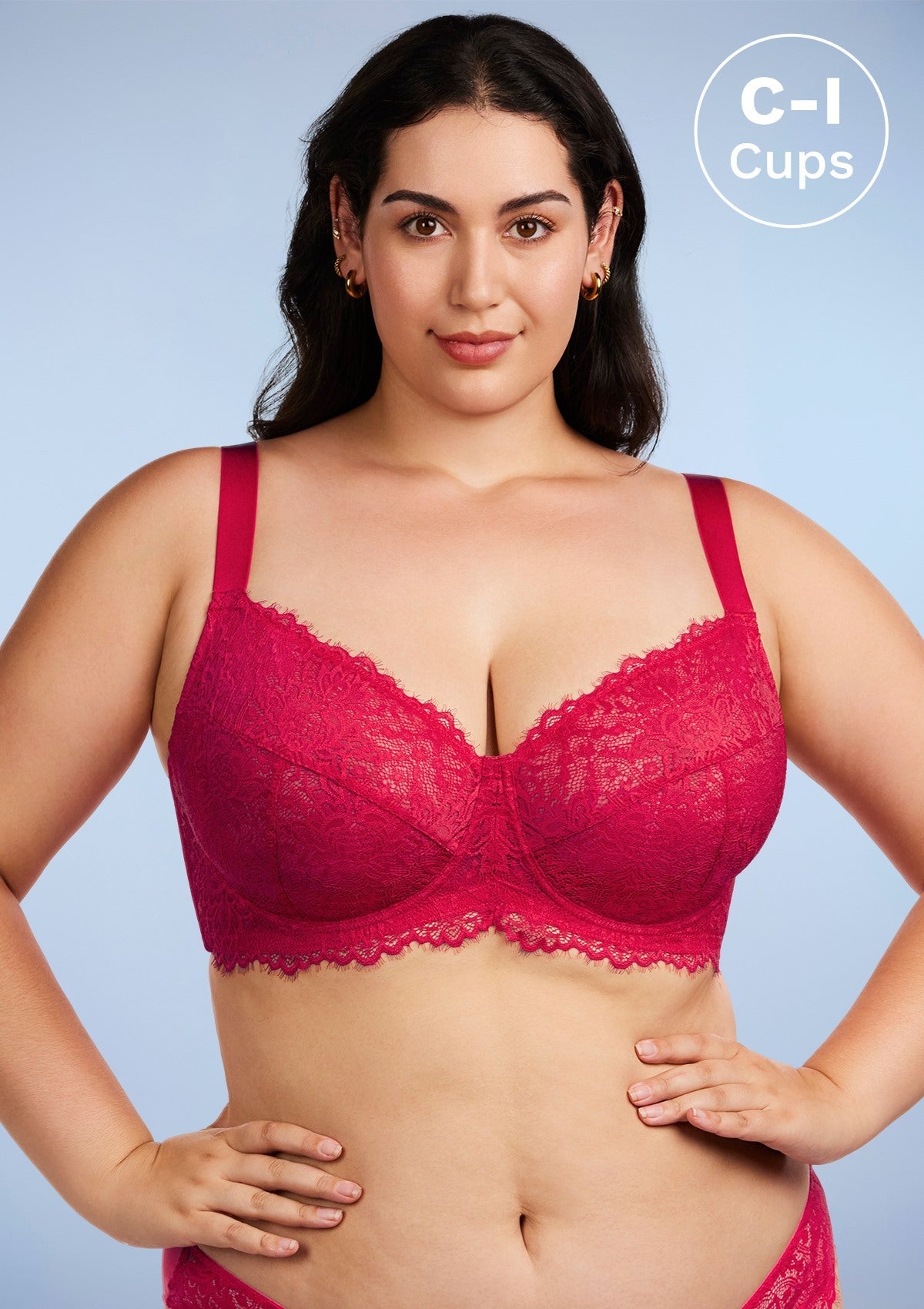 HSIA Black Sunflower Underwire Lace Bra - HSIA