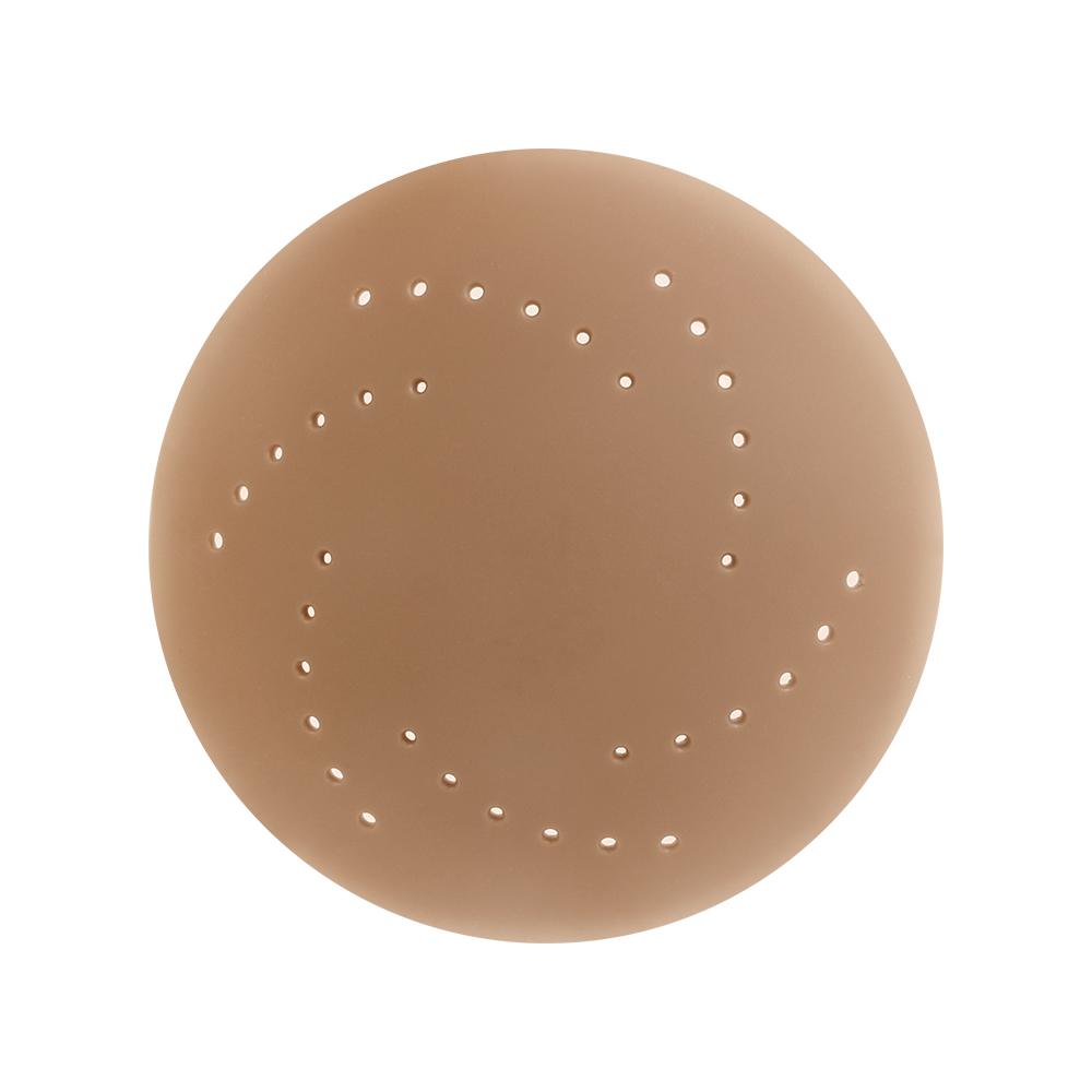 HSIA AirSwirl Breathable Ultra Thin 0.1mm Invisible Food-Grade Silicone Nipple Covers Hypoallergenic Reusable Seamless Pasties for Large Breasts DDD Cup - HSIA