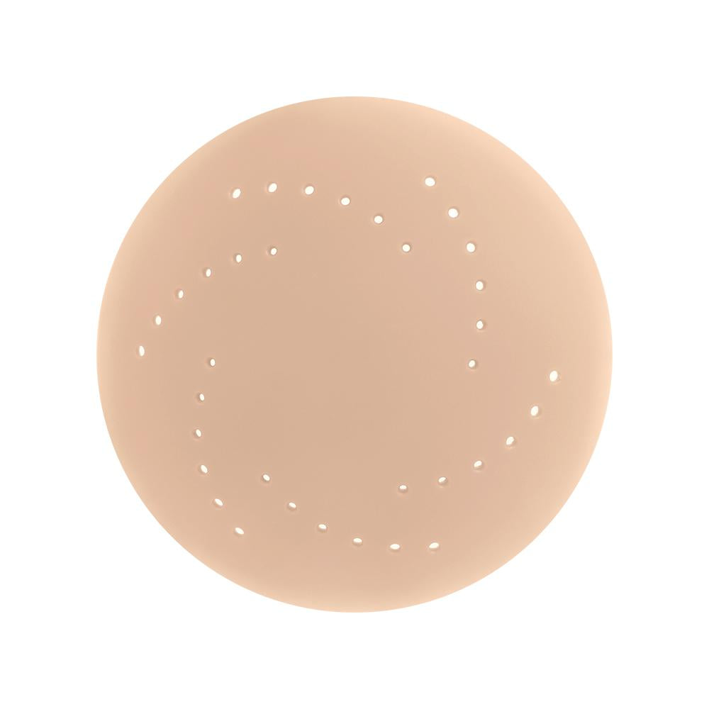 HSIA AirSwirl Breathable Ultra Thin 0.1mm Invisible Food-Grade Silicone Nipple Covers Hypoallergenic Reusable Seamless Pasties for Large Breasts DDD Cup - HSIA
