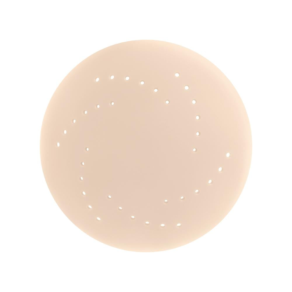 HSIA AirSwirl Breathable Ultra Thin 0.1mm Invisible Food-Grade Silicone Nipple Covers Hypoallergenic Reusable Seamless Pasties for Large Breasts DDD Cup - HSIA