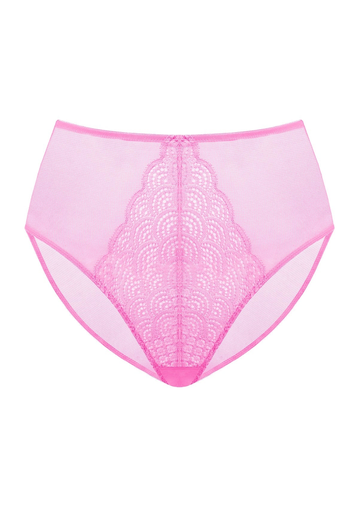 Songful Mermaid High-Rise Lace Brief Underwear - HSIA