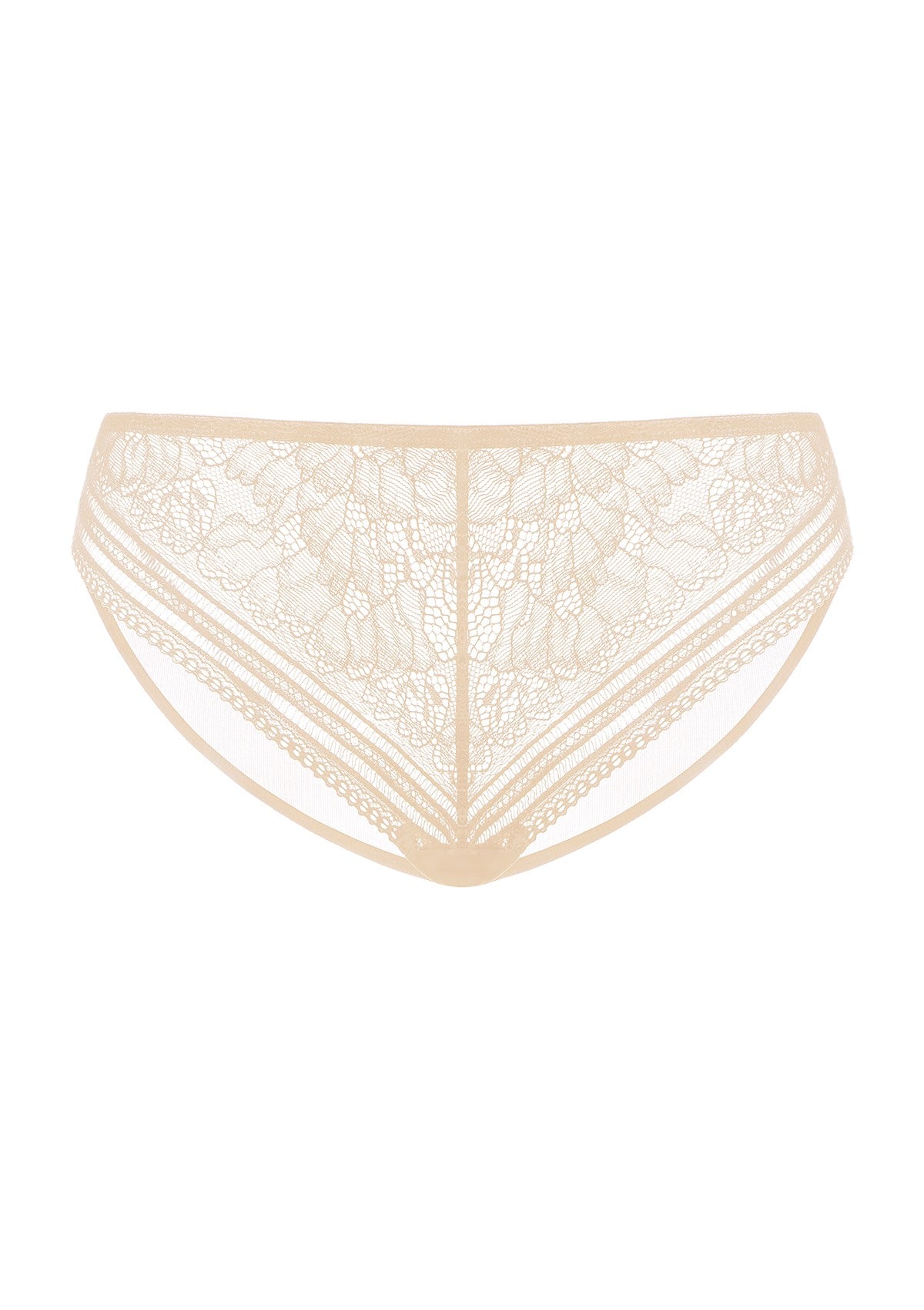 Peony Mid-rise Lace Bikini Underwear - HSIA