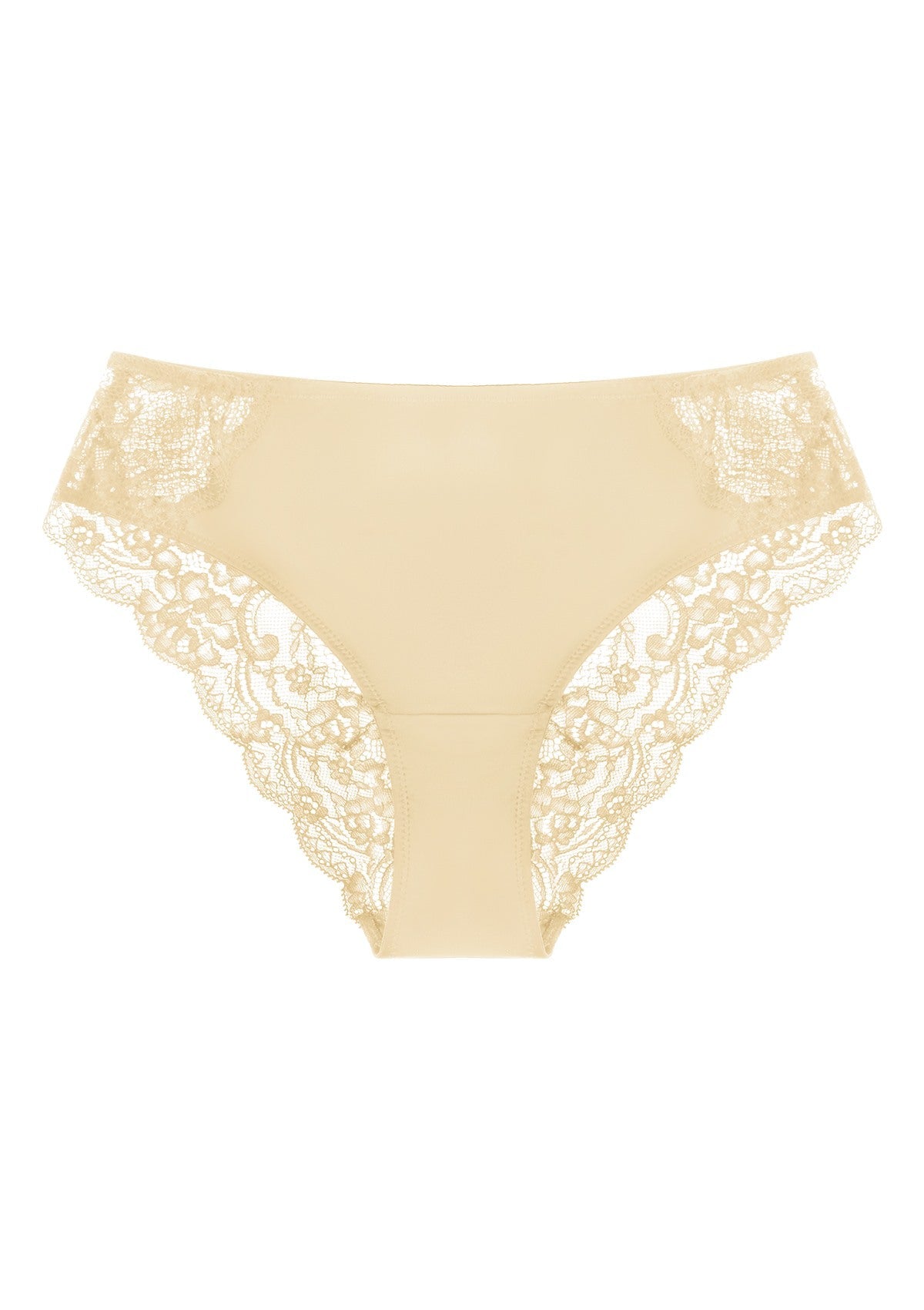Rebecca All-lace Back Beige Cheeky Underwear - HSIA