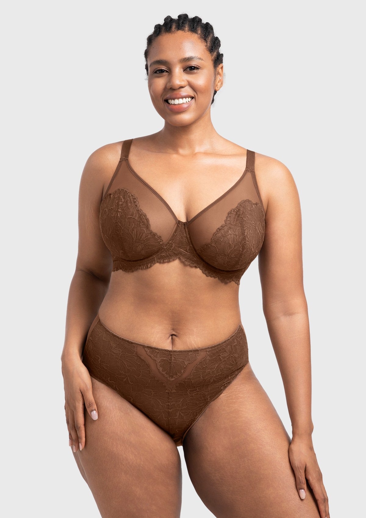 HSIA Blossom Unlined Lace Underwire Bra - HSIA
