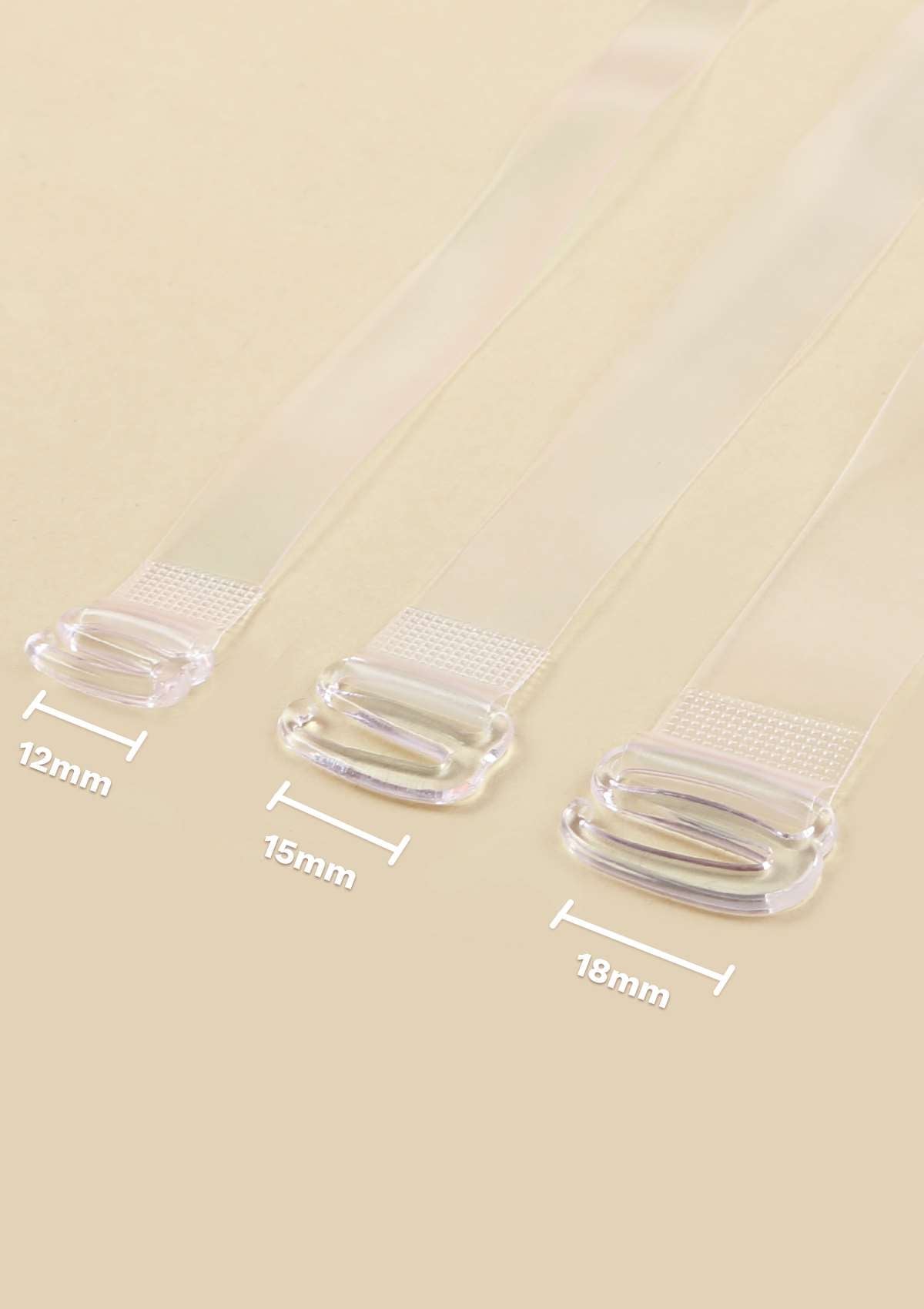 HSIA Invisible Non-Slip Adjustable Bra Straps - HSIA