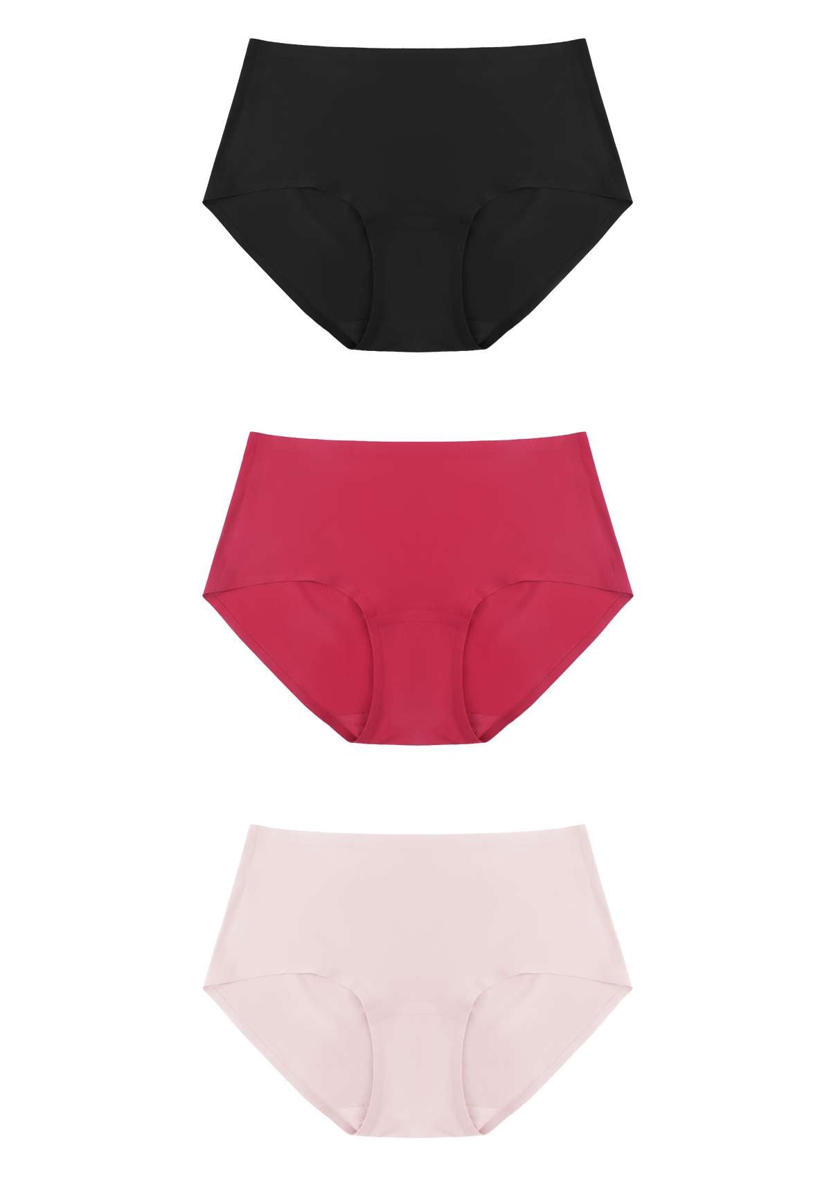 CoolFit Soft Stretch Seamless Brief Underwear Bundle - HSIA