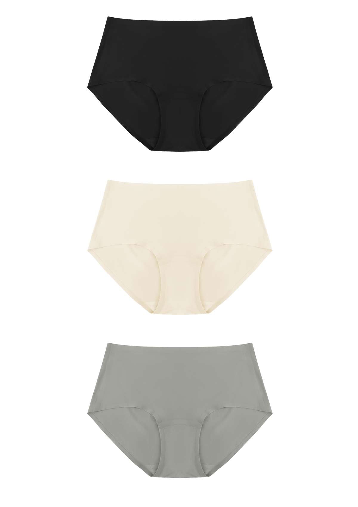 CoolFit Soft Stretch Seamless Brief Underwear Bundle - HSIA