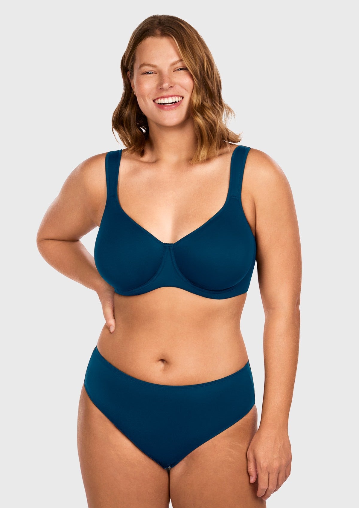 Joan Ultimate Soft T-shirt Unlined Minimizer Bra - HSIA