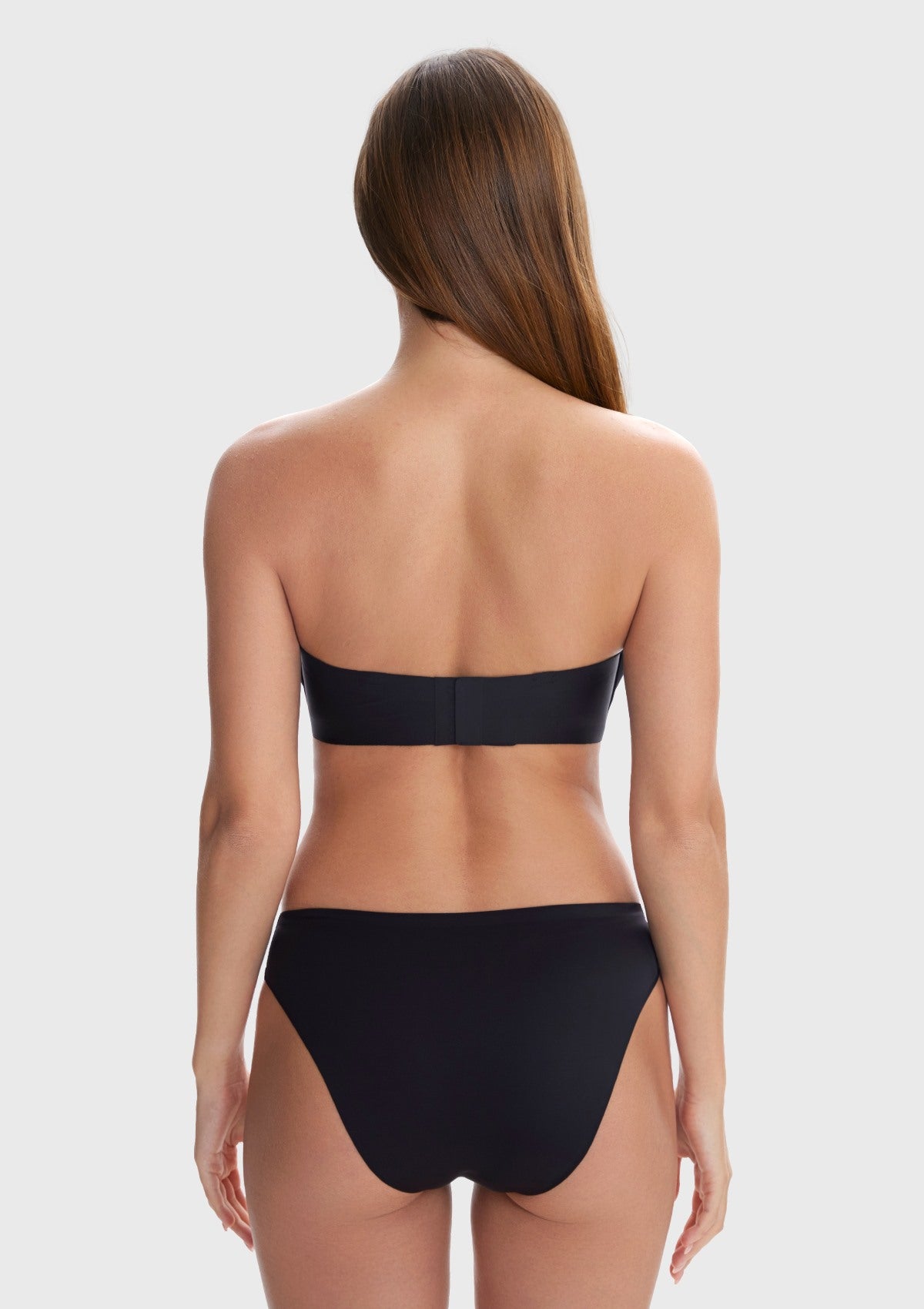 Juliette Bandless Seamless Push Up Strapless Underwire Bra - HSIA