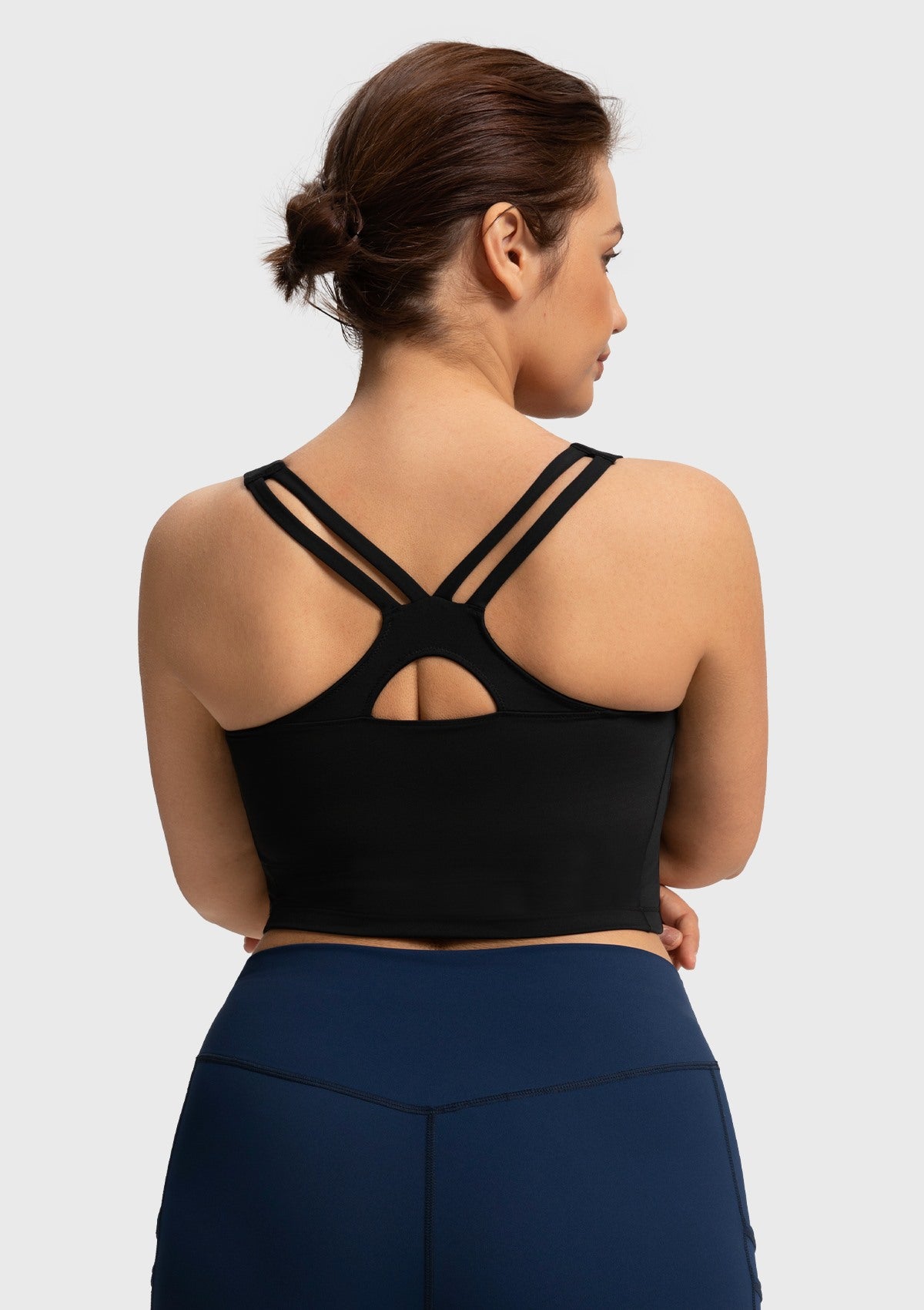 HSIA AirBalance Wirefree Lightly Padded Medium Support Breathable Sports Bra - HSIA