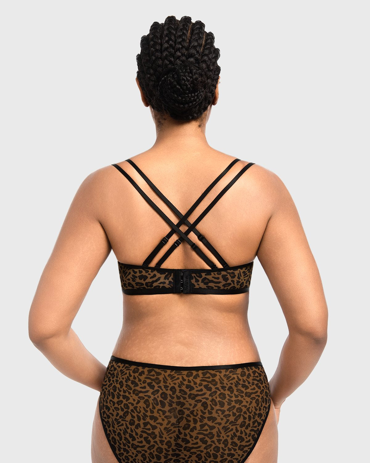 Lyra Sheer Mesh Multi-Way Unlined Balconette Bra - HSIA