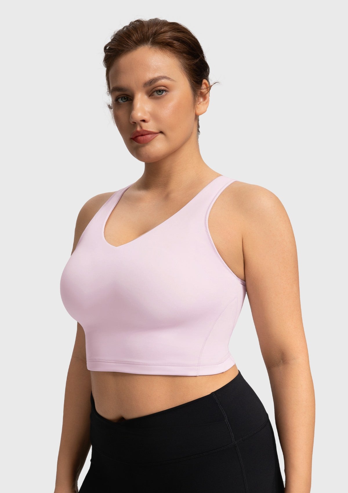 HSIA AirBalance Wirefree Lightly Padded Medium Support Breathable Sports Bra - HSIA