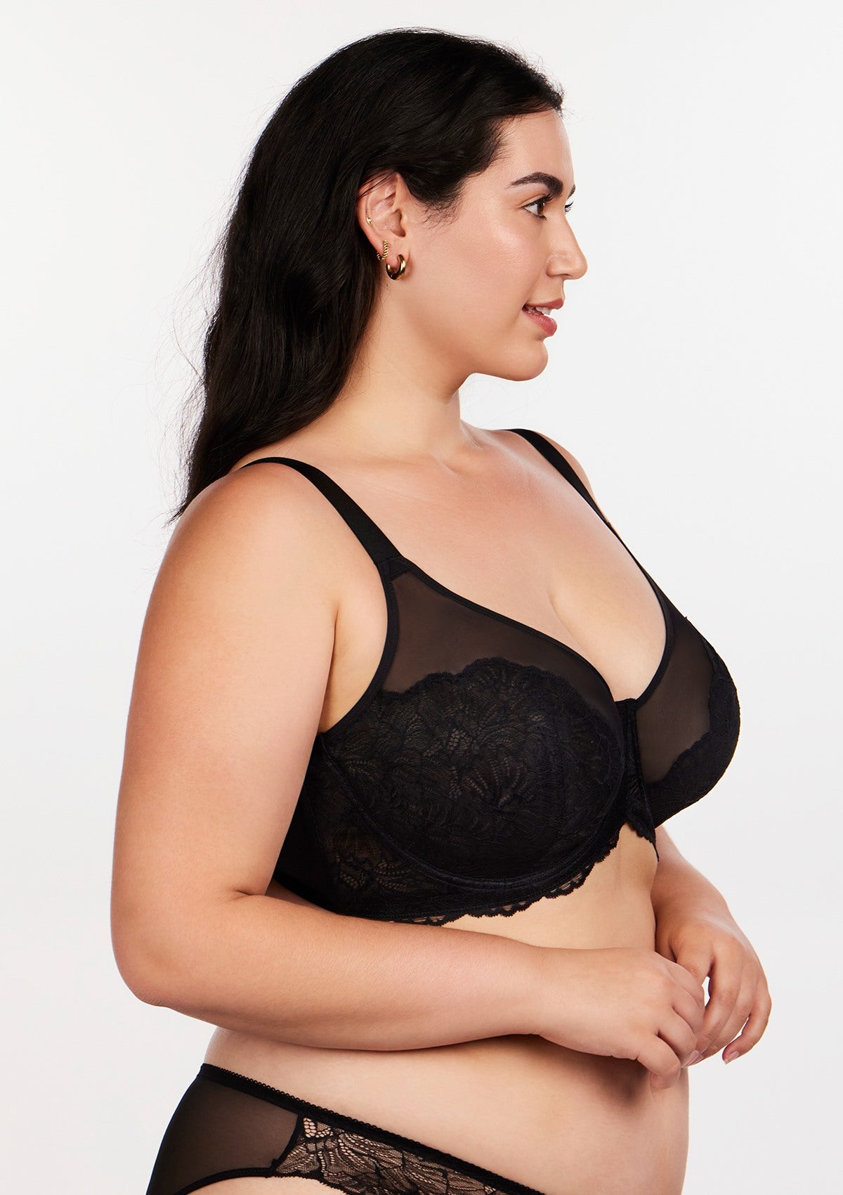 HSIA Blossom Pink Unlined Lace Bra - HSIA