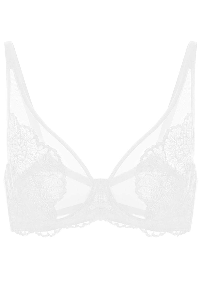 HSIA Blossom Pink Unlined Lace Bra - HSIA