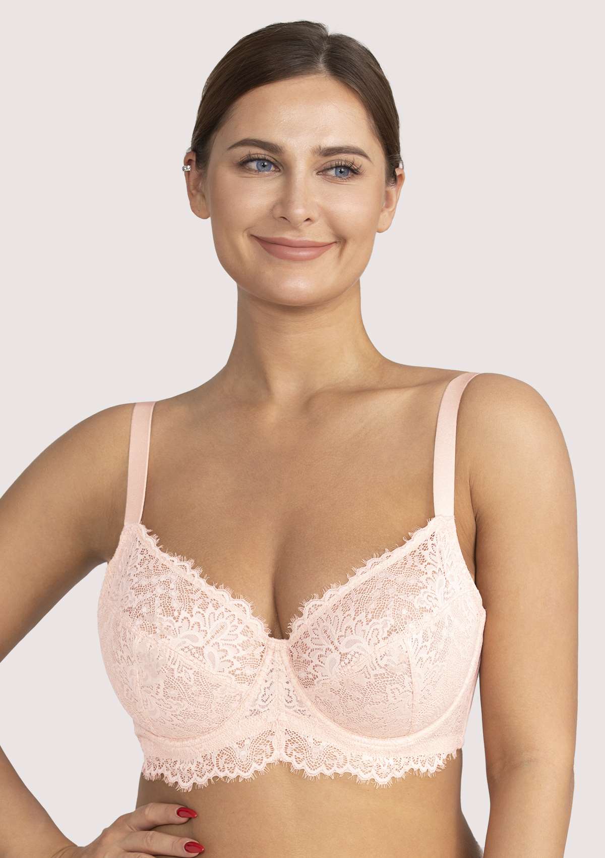 HSIA Black Sunflower Underwire Lace Bra - HSIA