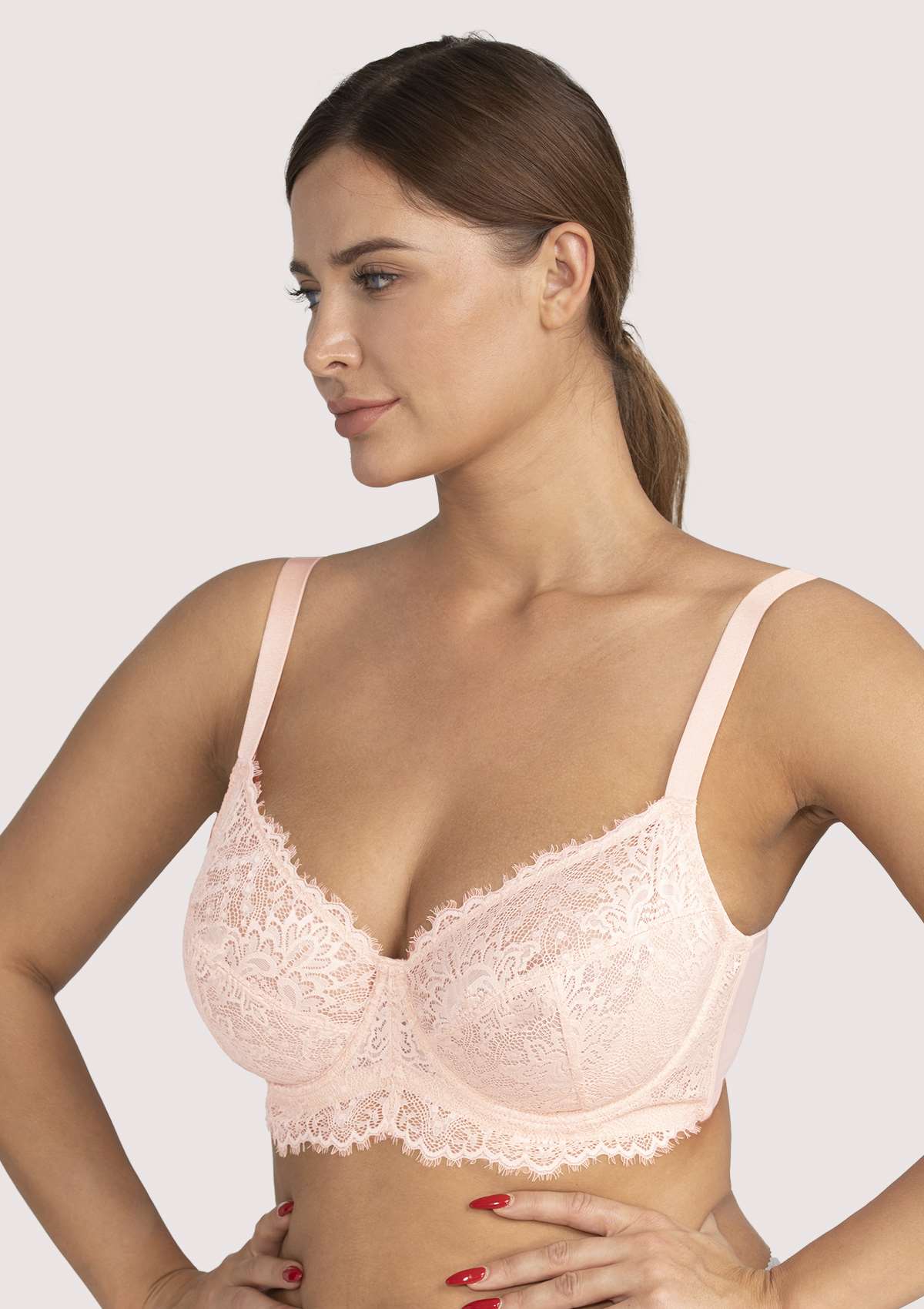 HSIA Black Sunflower Underwire Lace Bra - HSIA