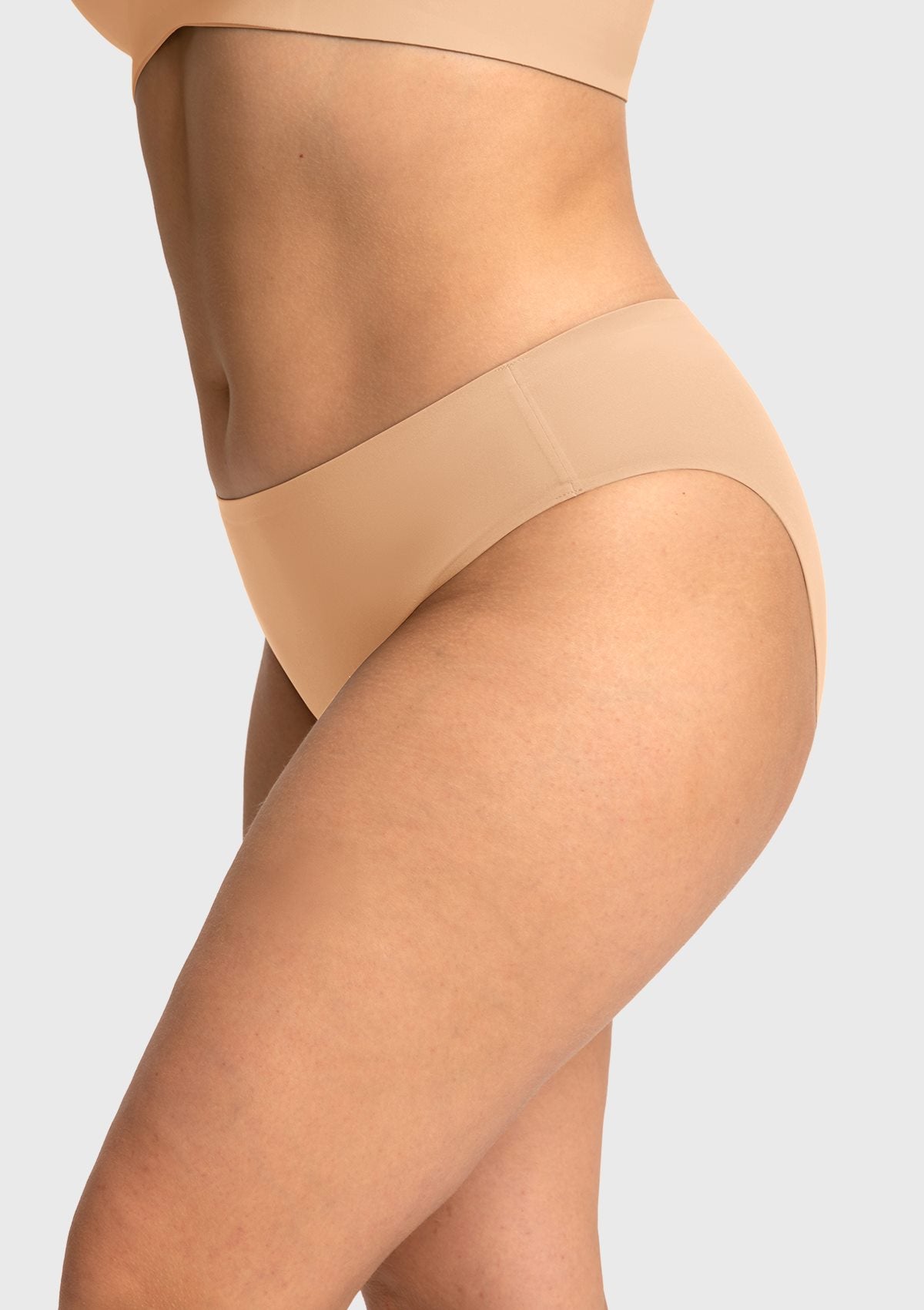HSIA SmoothFit Seamless Invisible Panty No Camel Toe Soft Stretch Brief Underwear - HSIA