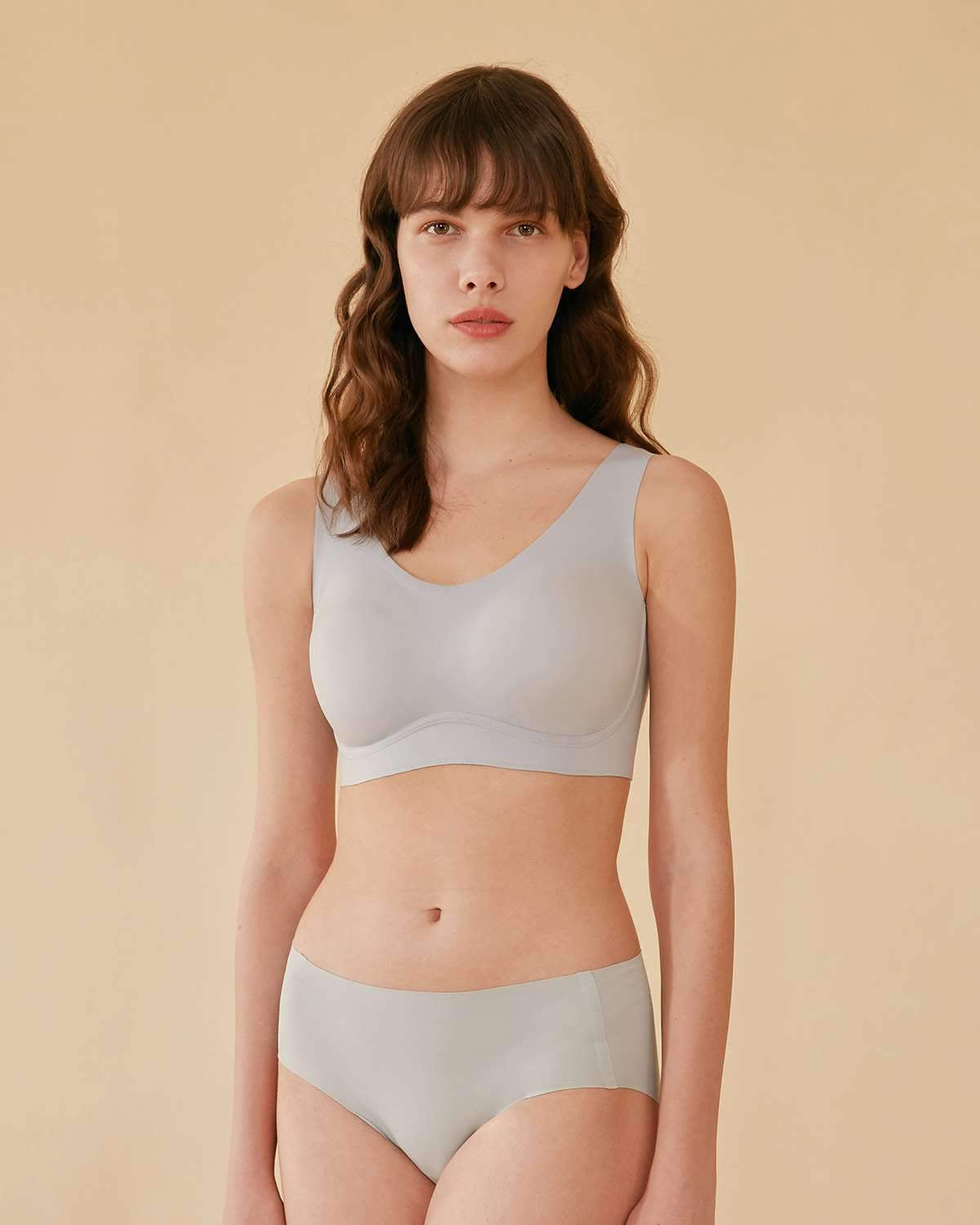 HSIA Wide Strap Padded Cooling Wireless Bra - HSIA