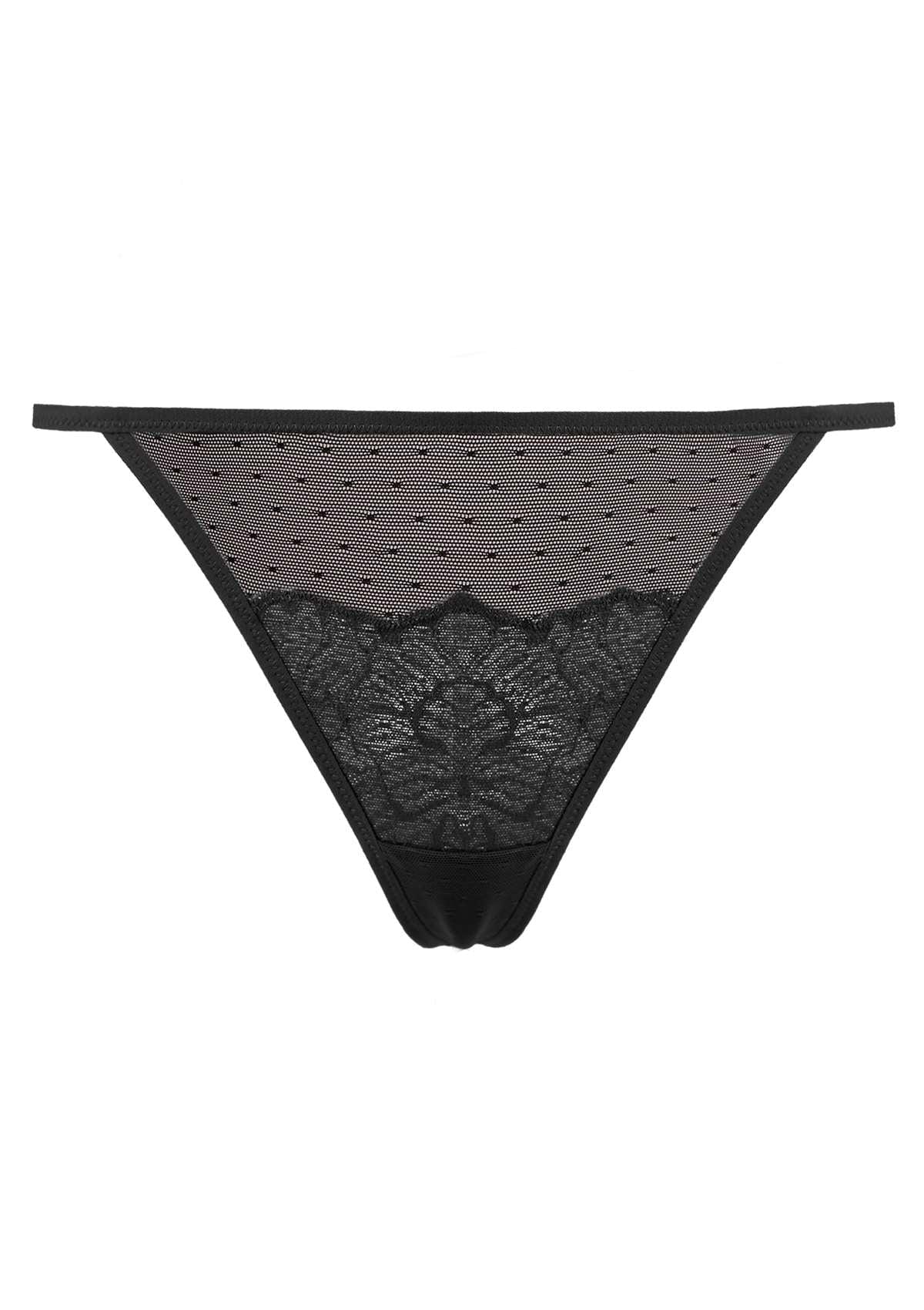 HSIA Blossom Lace String Thongs 3 Pack - HSIA