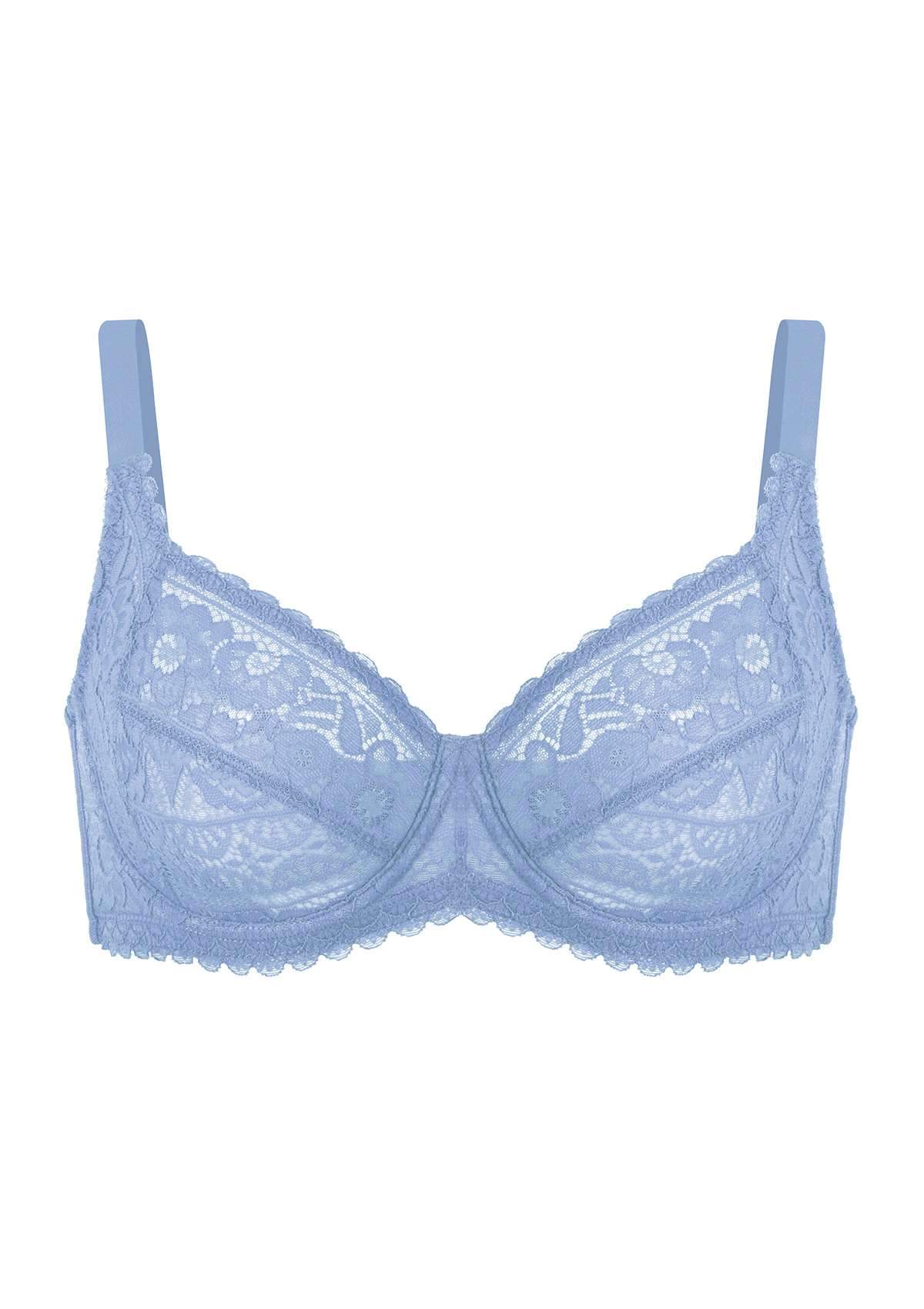 HSIA Leaf Flower Lace Unlined Bra - HSIA
