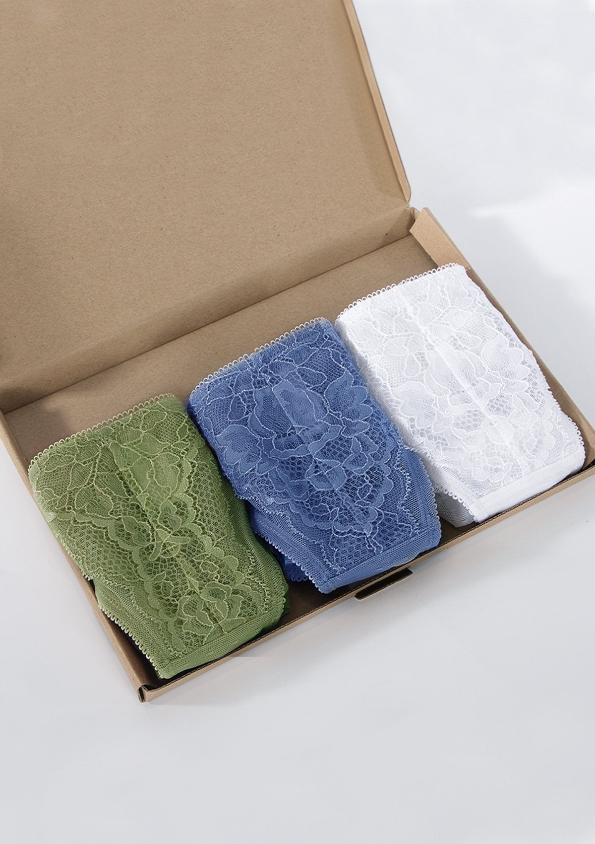 Enchante Lace Bikini Panties 3 Pack - HSIA