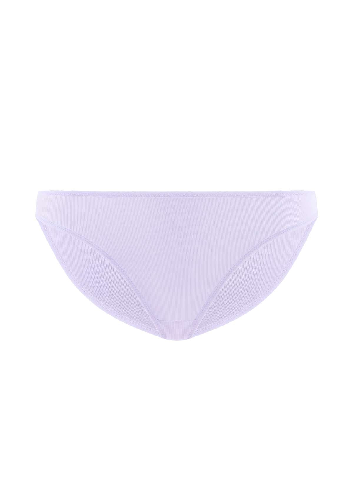 HSIA Ribbed Knit Cotton Bikini Underwear 3 Pack - HSIA