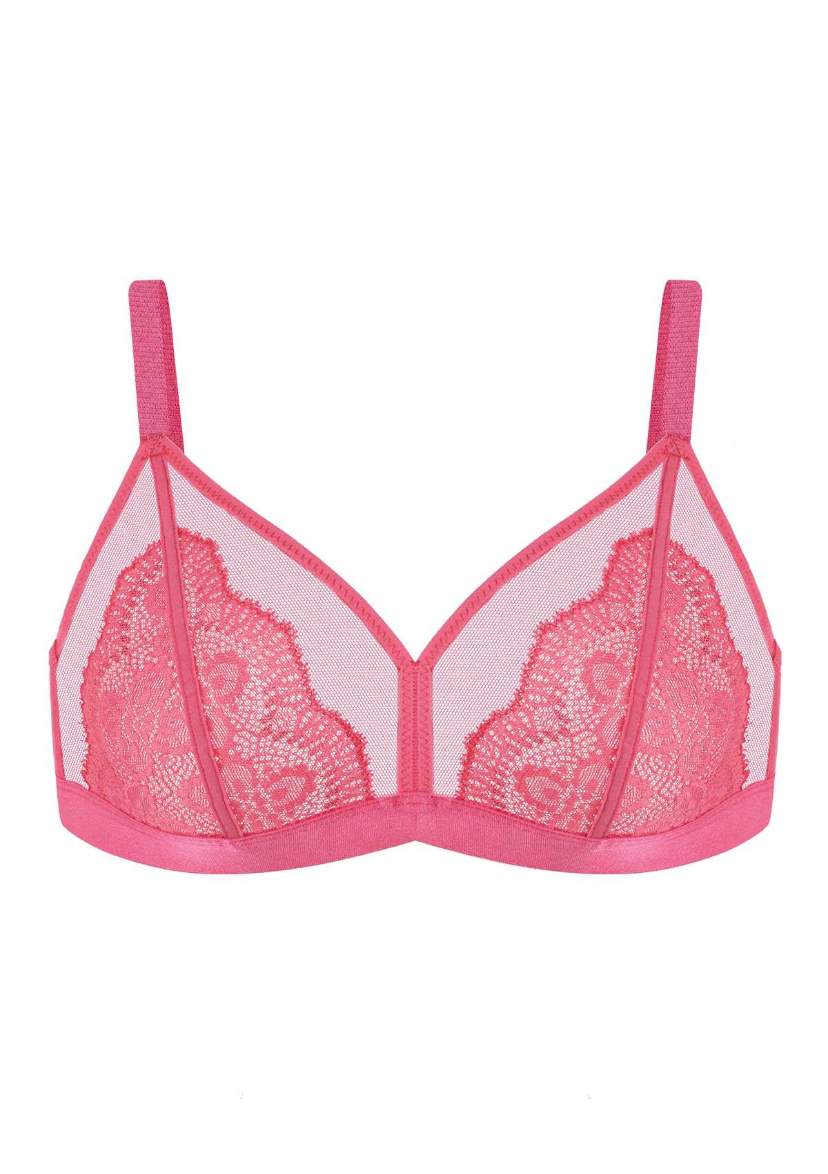 HSIA Wireless Lace Triangle Bra - HSIA