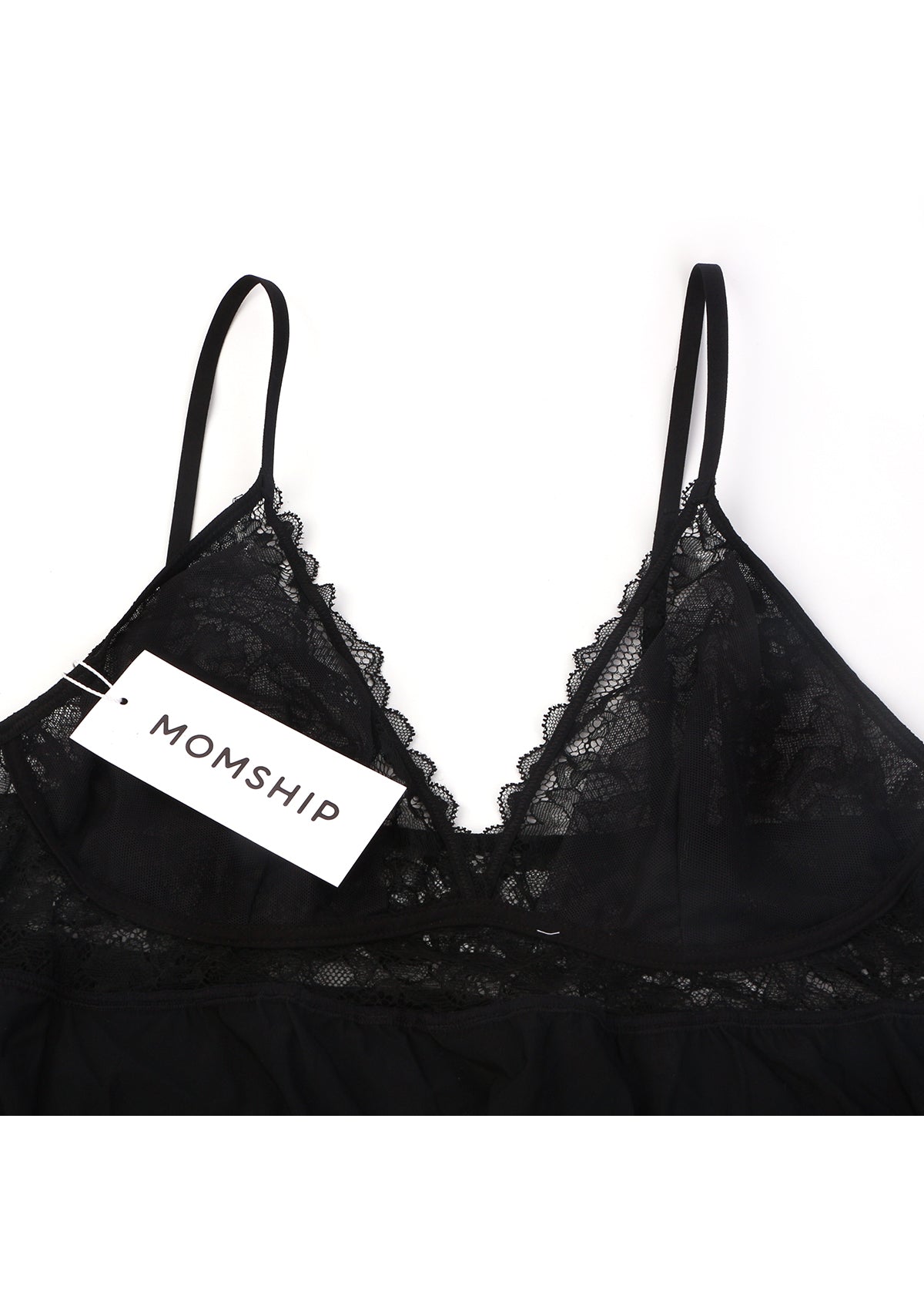 MOMSHIP Sexy Lace Chemise - HSIA
